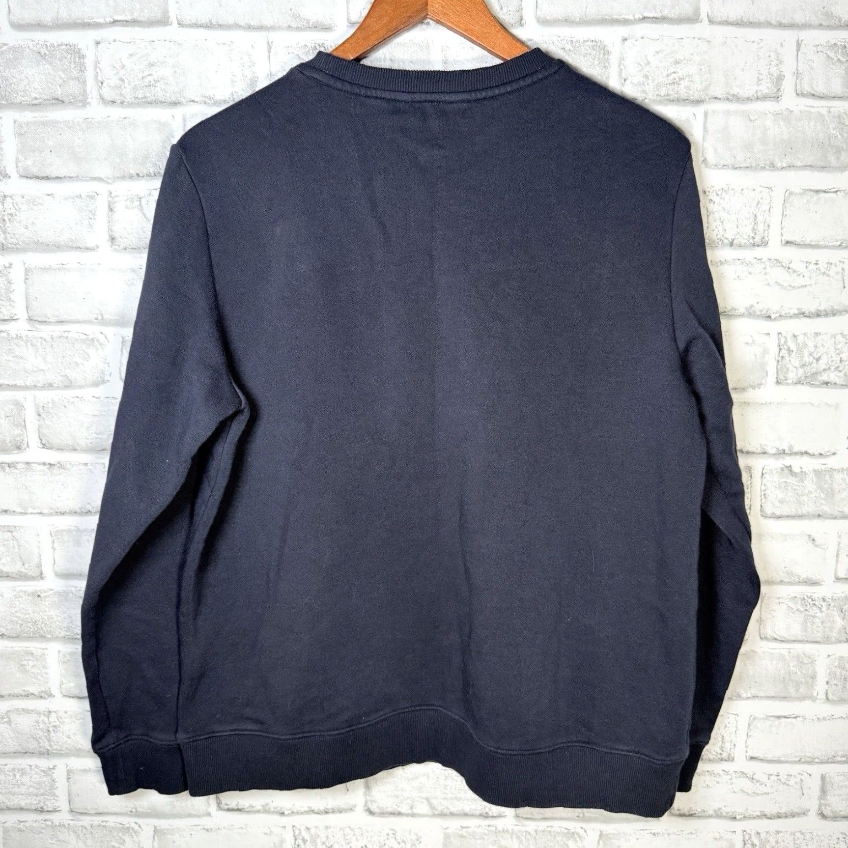 Tommy Hilfiger Tommy Hilfiger Sweatshirt Dark Blue City New York City Graphic Cotton Blend L Womens Sweater Size L / US 10 / IT 46 - 5 Thumbnail
