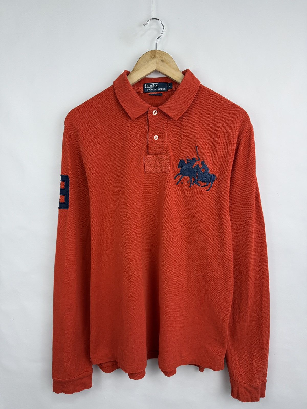 Polo Ralph Lauren 🇺🇸 Vintage Ralph Lauren Polo Long Sleeve Retro Rare Hype Y2K Size US L / EU 52-54 / 3 - 4 Thumbnail