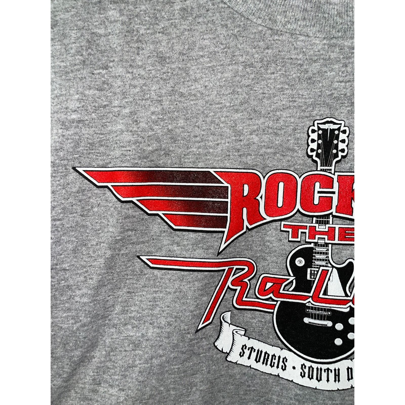 Delta Vintage Sturgis Rock The Rally Shirt Tom Petty Tee VTG Large Size US L / EU 52-54 / 3 - 3 Thumbnail