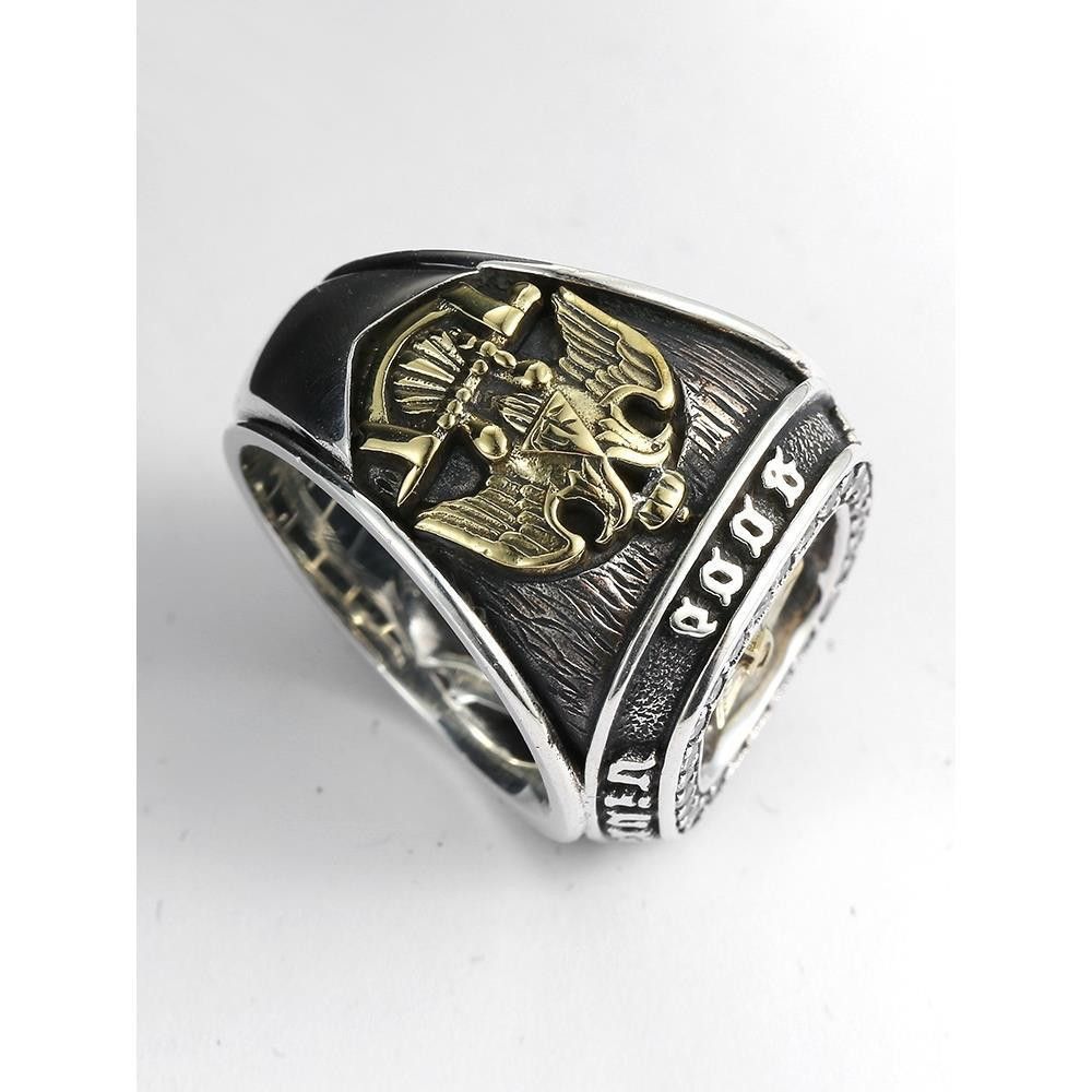 Jewelry Illuminati Vintage Jewelry Rings Chrome Ring (Size 7-13) Size ONE SIZE - 2 Thumbnail