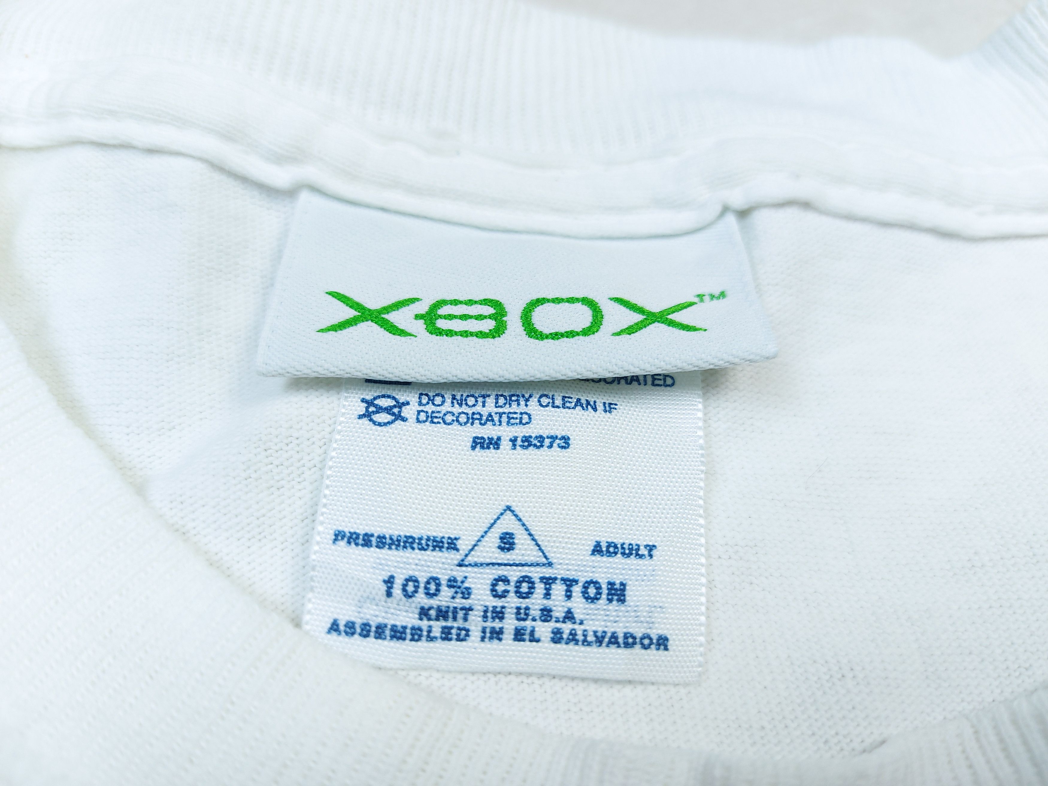 Microsoft × Vintage Vintage 2001 Microsoft Original Xbox Video Game Logo TEE Size US S / EU 44-46 / 1 - 4 Thumbnail