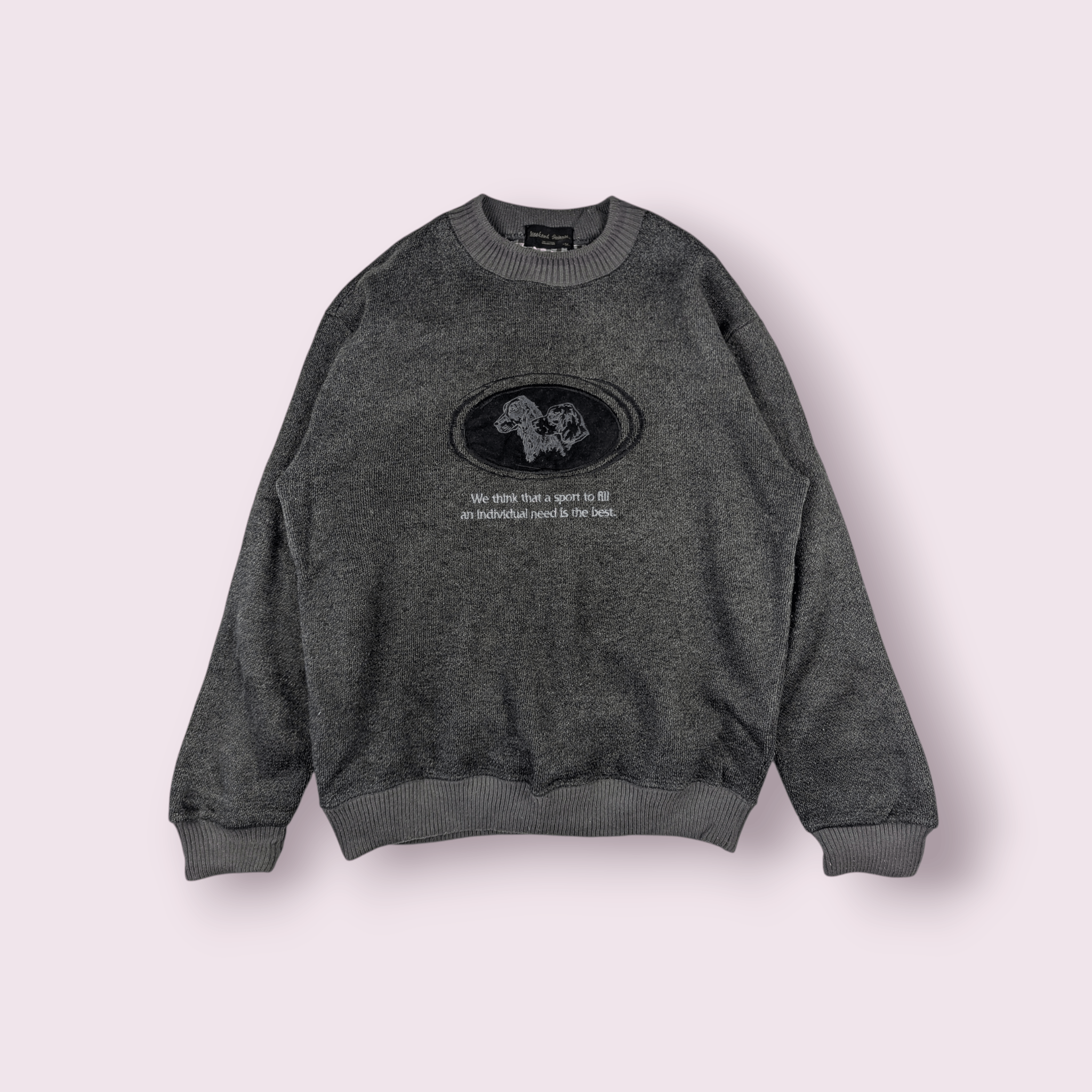 Japanese Brand Vintage 90's WEEKEND SWINDER Big Image Sweatshirts Size US M / EU 48-50 / 2 - 1 Thumbnail