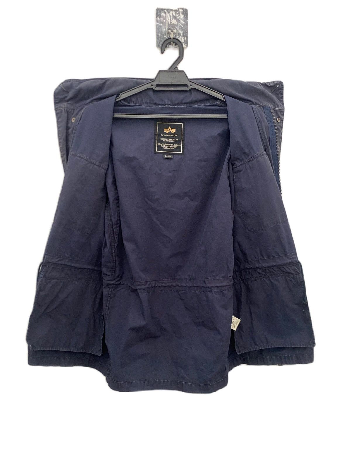 Alpha Industries × Junya Watanabe 4 Pocket Utility Tech Jacket, Casual Style Navy Design Size US L / EU 52-54 / 3 - 4 Thumbnail