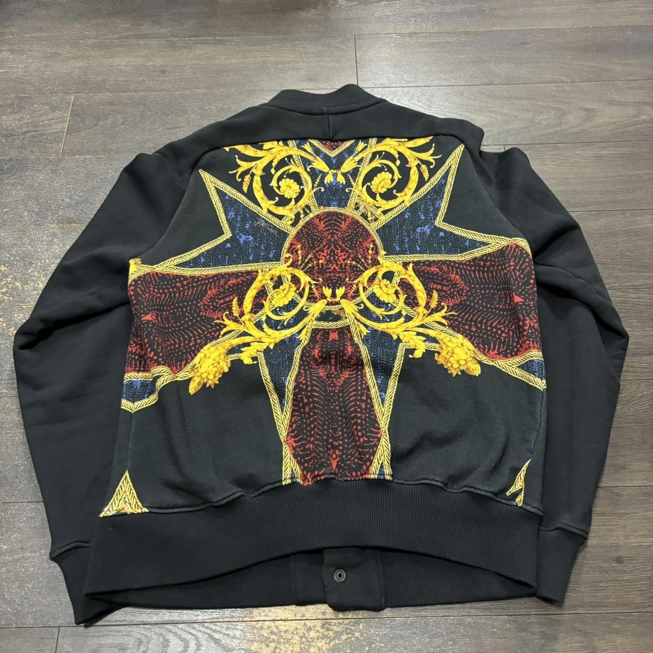 Just Cavalli Just Cavalli Zip Up Sweatshirt Gothic Large Size US L / EU 52-54 / 3 - 4 Thumbnail