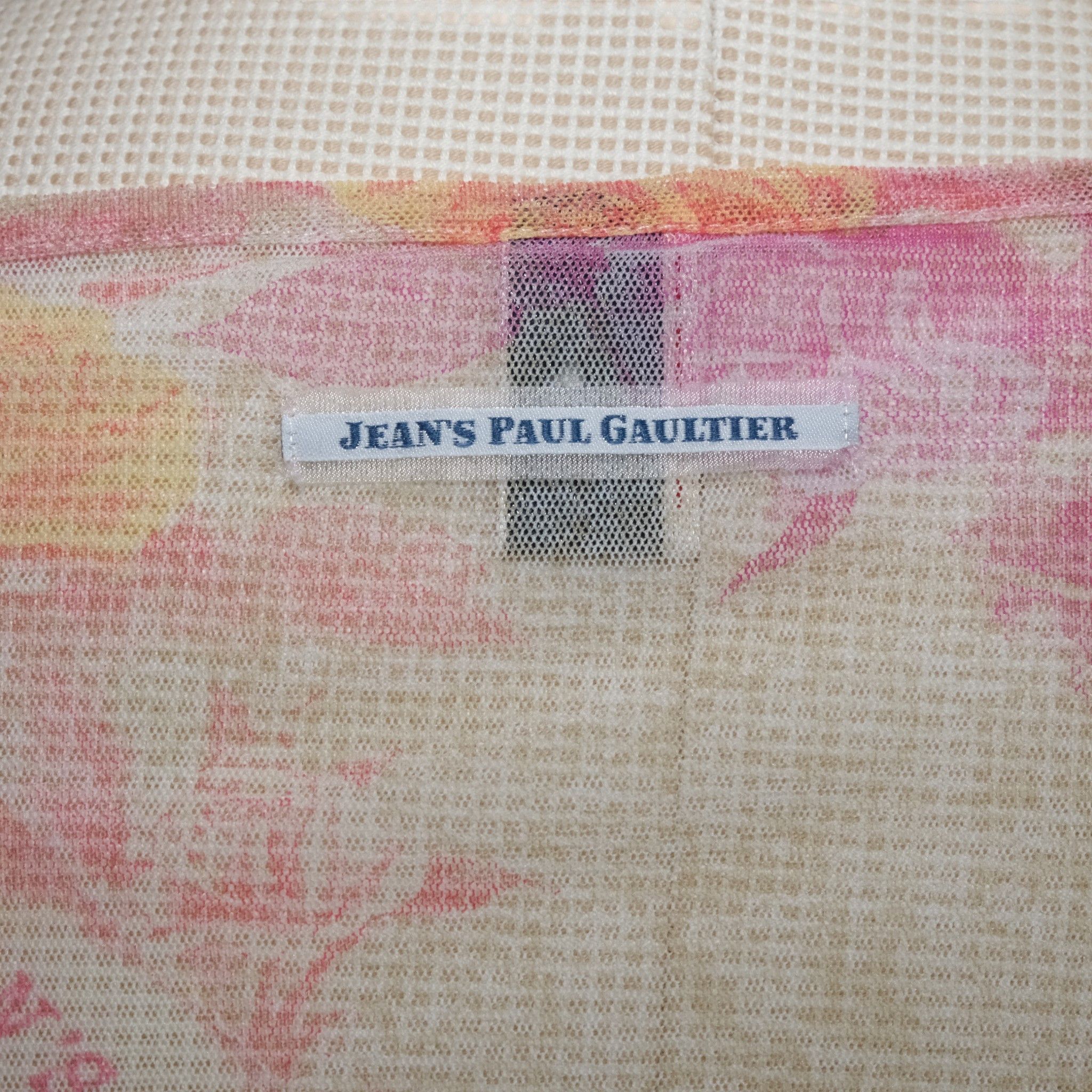 Jean Paul Gaultier Jean's Paul Gaultier Currency Bill Mesh Shirt Size S / US 4 / IT 40 - 5 Thumbnail