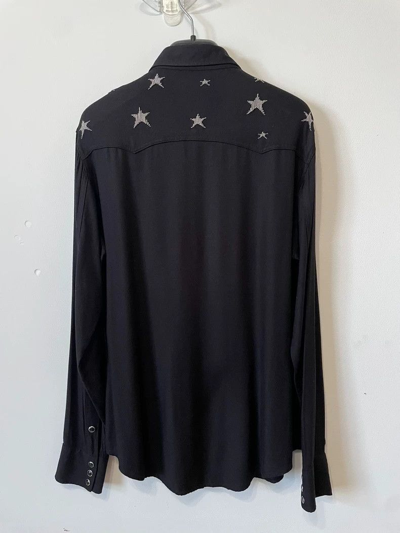 Saint Laurent Paris Saint Laurent Paris Black silk shirt-2505 Size US L / EU 52-54 / 3 - 3 Thumbnail