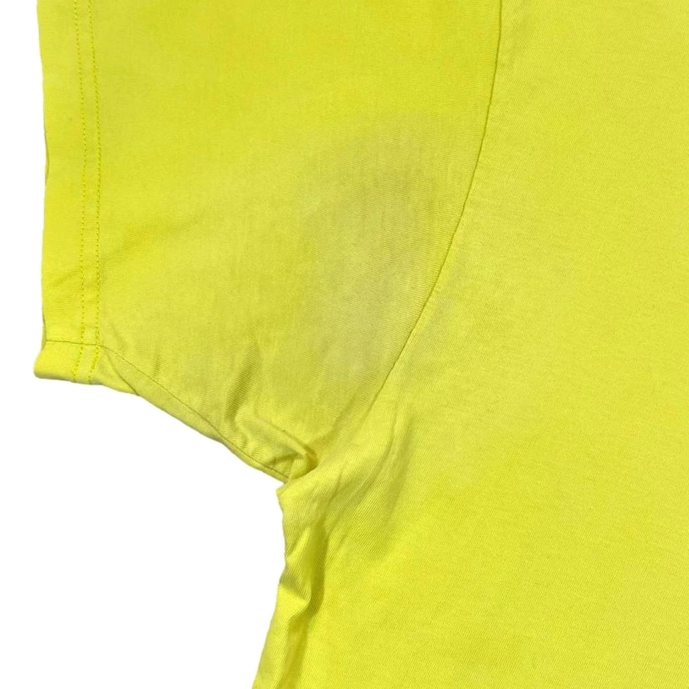 Nike VINTAGE Nike Black Label Embroidered Mini Swoosh Logo Yellow Cotton T-Shirt M Men Short Sleeve Round Neck Vintage 90s #9403 Size US M / EU 48-50 / 2 - 8 Thumbnail