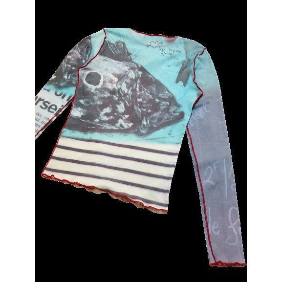 Cop Copine Cop Copine Mesh Top The Flatfish Size ONE SIZE - 3 Thumbnail
