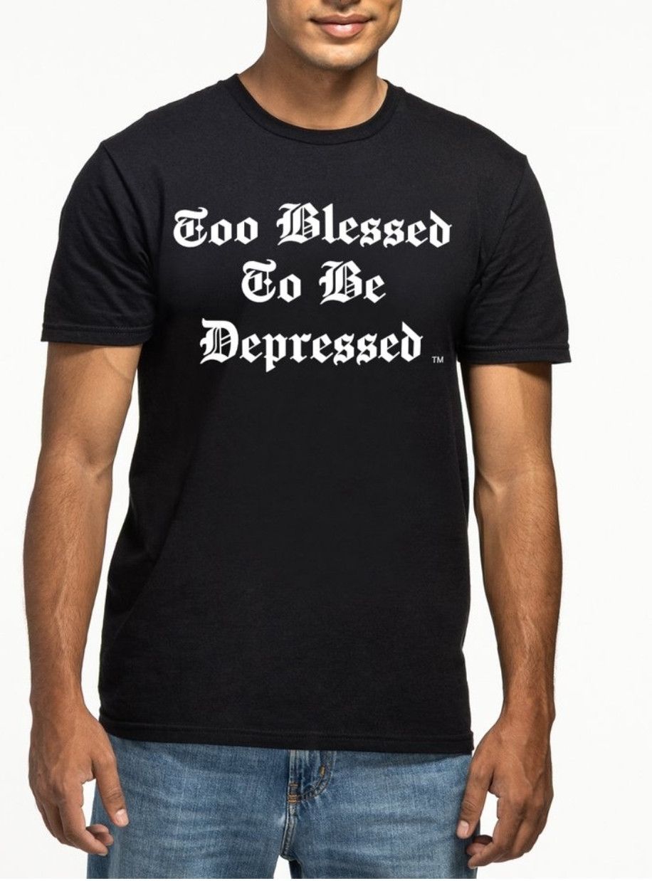 Other Too Blessed To Be Depressed™ Size US M / EU 48-50 / 2 - 1 Thumbnail