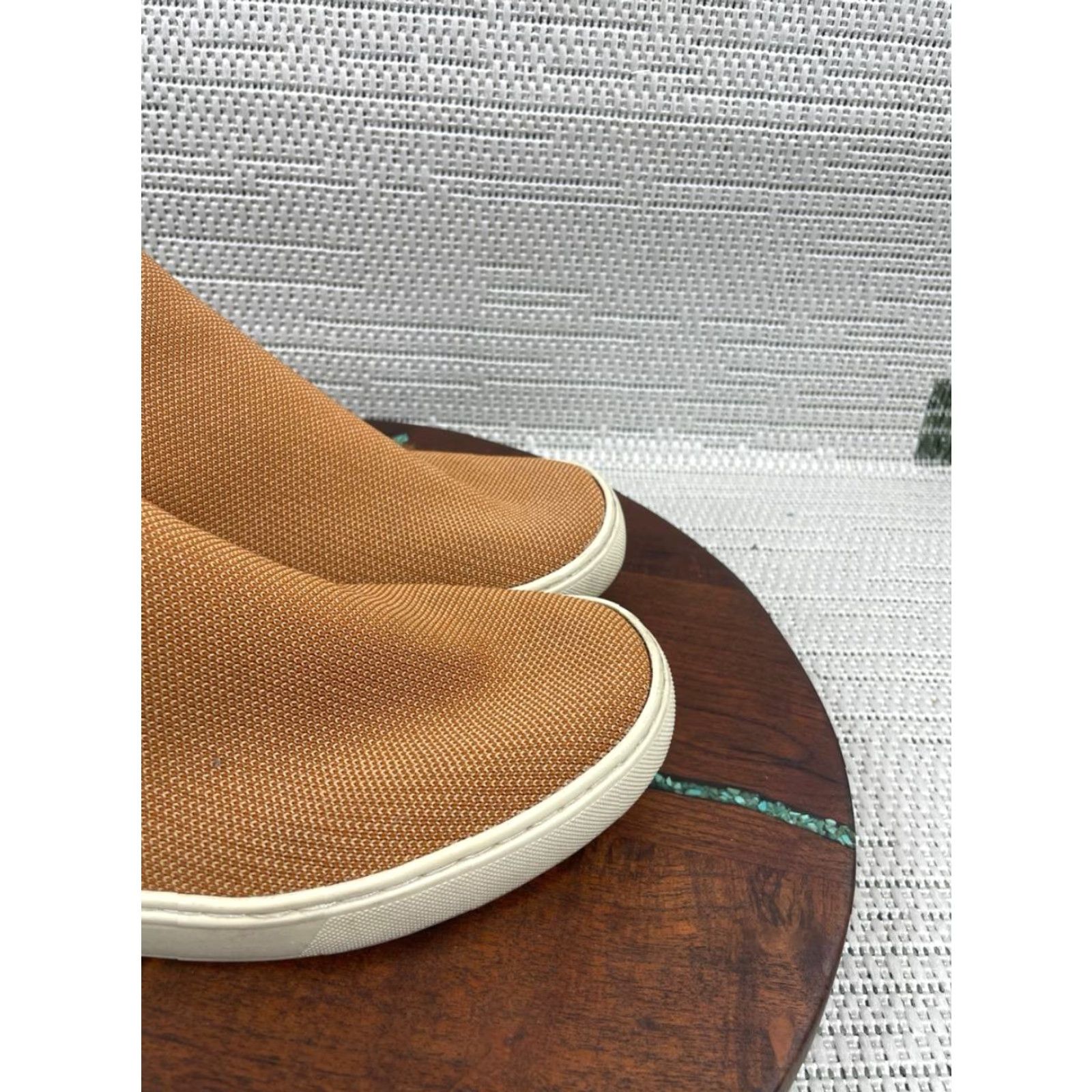 Rothy's Rothy’s Chelsea Boots Womens Size 10 US Knit Ankle Pull On Round Toe Flat Heel Brown Size US 8 / IT 38 - 2 Thumbnail