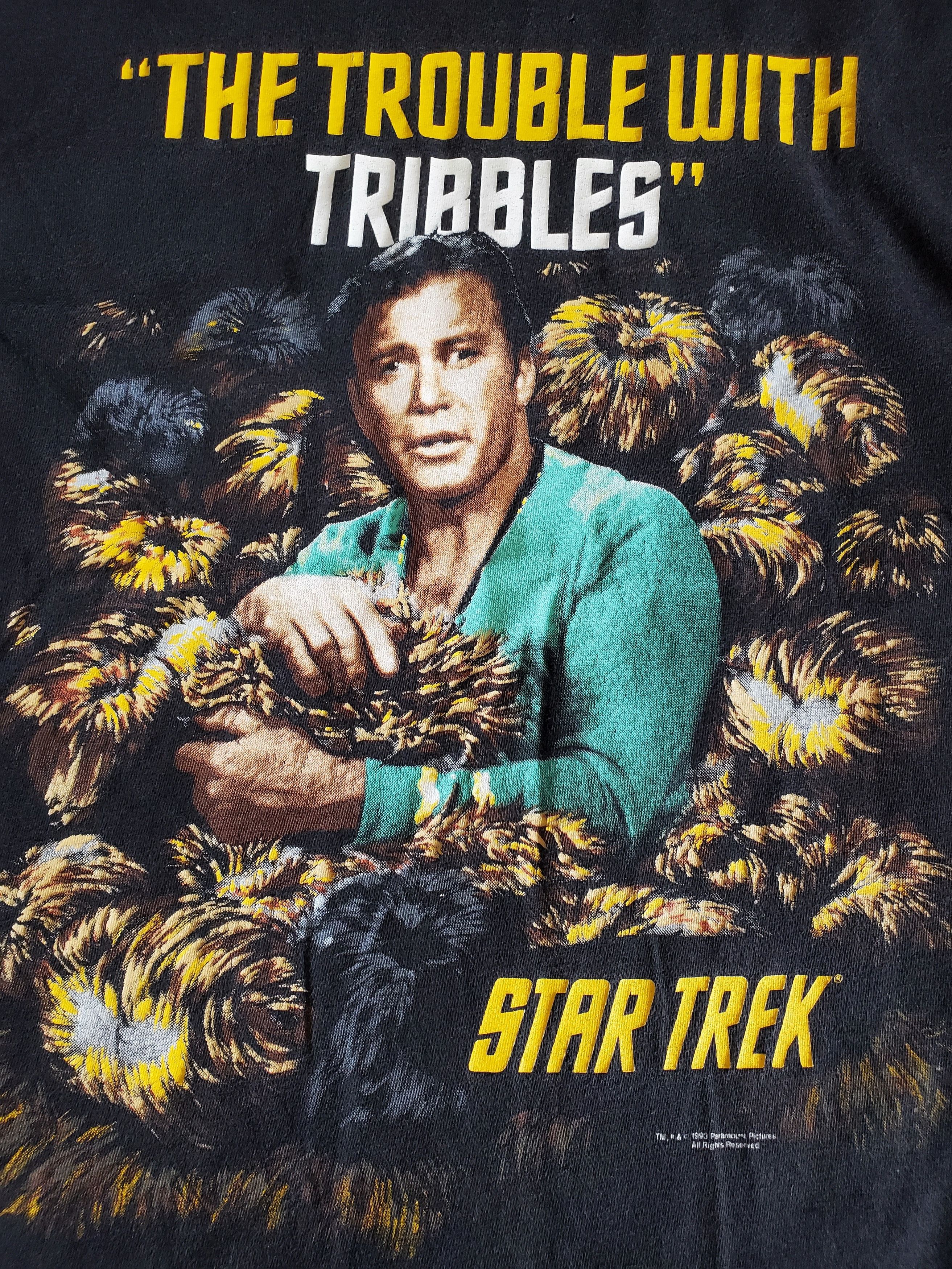 Vintage Star Trek the trouble with Tribbles captain kirk vintage Size US S / EU 44-46 / 1 - 3 Thumbnail