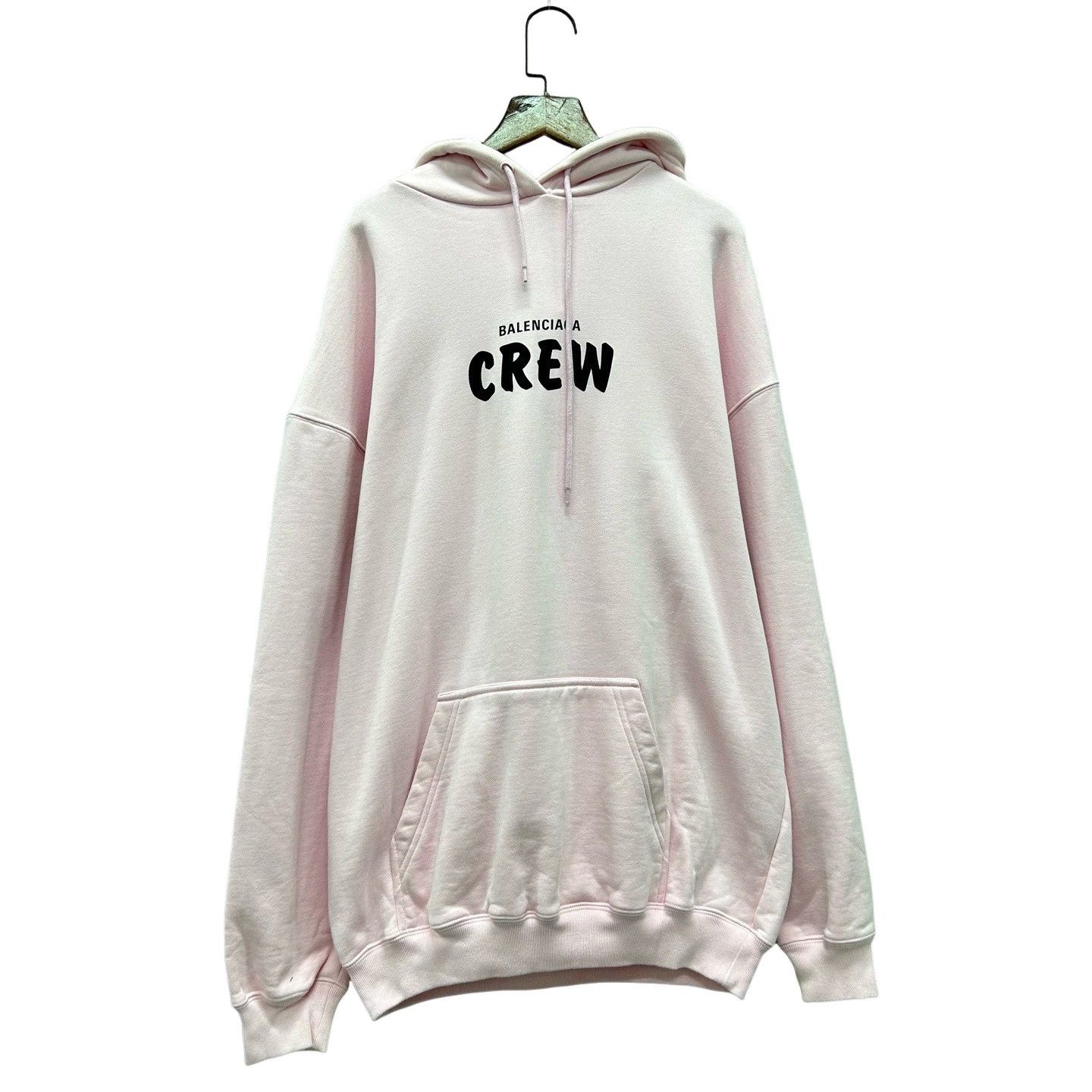 Balenciaga Balenciaga Crew Logo Hoodie Pink Size XS Size US XS / EU 42 / 0 - 1 Thumbnail
