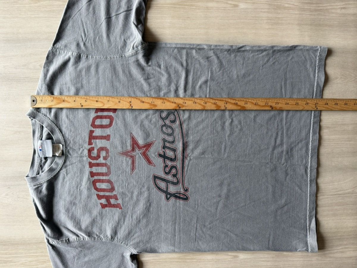Vintage Vintage Houston Astros Logo Tee Sz M Gray Size US M / EU 48-50 / 2 - 4 Thumbnail