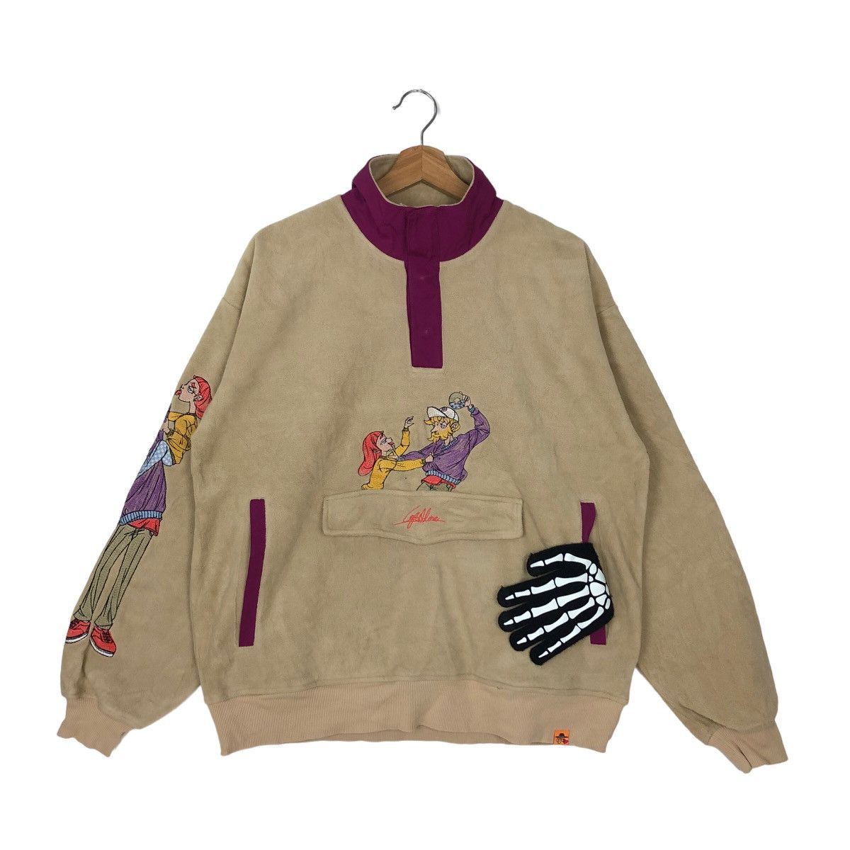 Cartoon Network VINTAGE ANORAK FLEECE JCKET CARTOON BIG LOGO LEFT ALONE Size US M / EU 48-50 / 2 - 1 Thumbnail