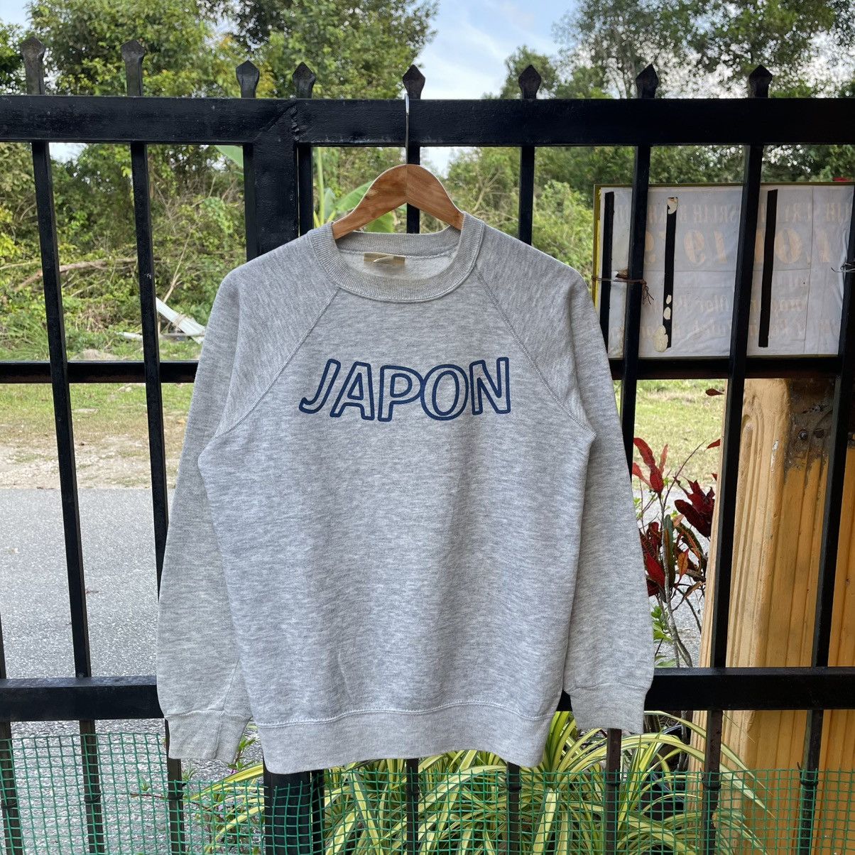 St. Johns Bay 🔥Vintage 80s St John Bay JAPON Spellout Sweatshirts Size US S / EU 44-46 / 1 - 1 Thumbnail