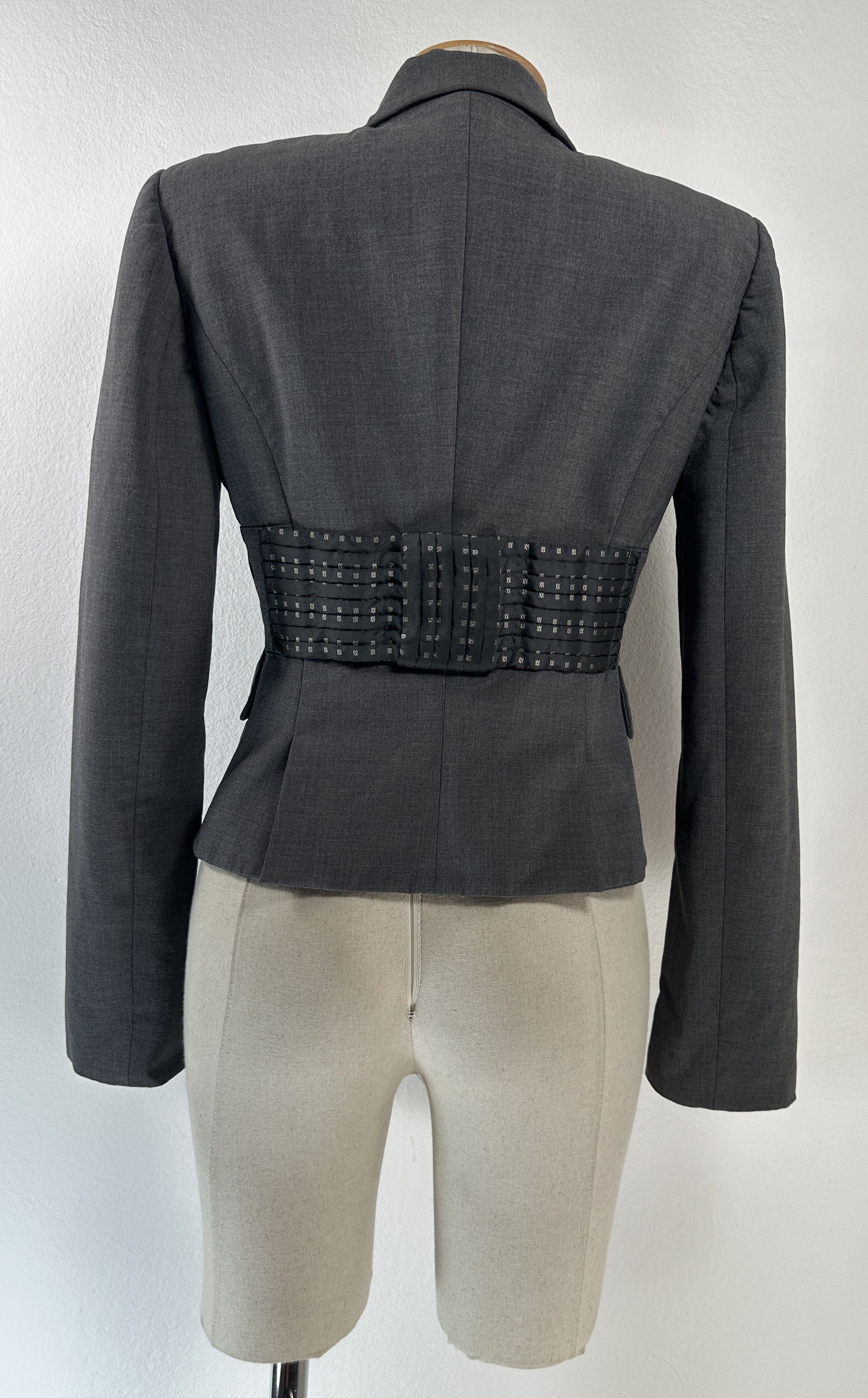 RED Valentino Wool grey blazer Size M / US 6-8 / IT 42-44 - 4 Thumbnail