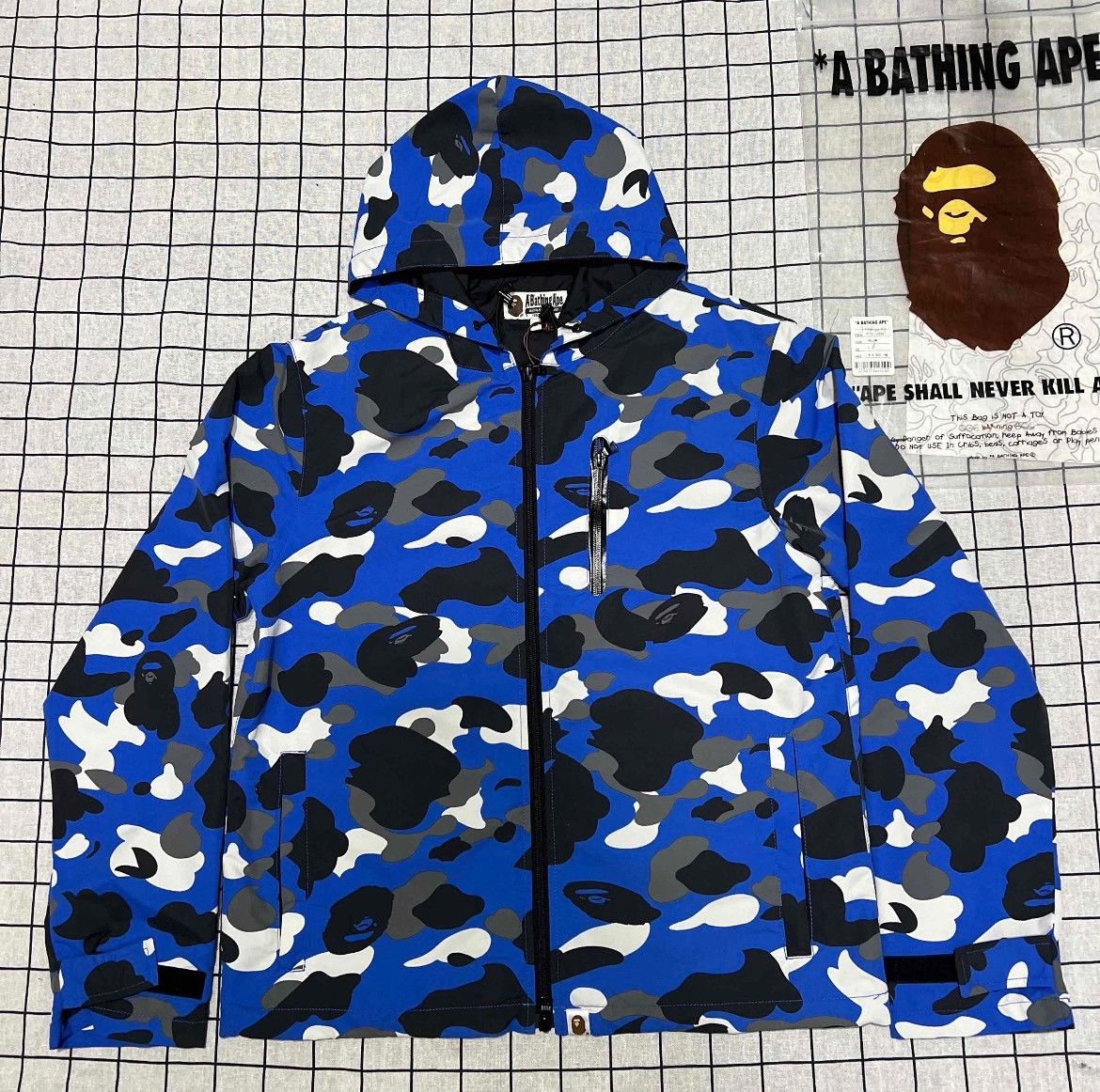 Bape Bape Tiger Camo Multi Light Jacket m Men Size US M / EU 48-50 / 2 - 1 Thumbnail