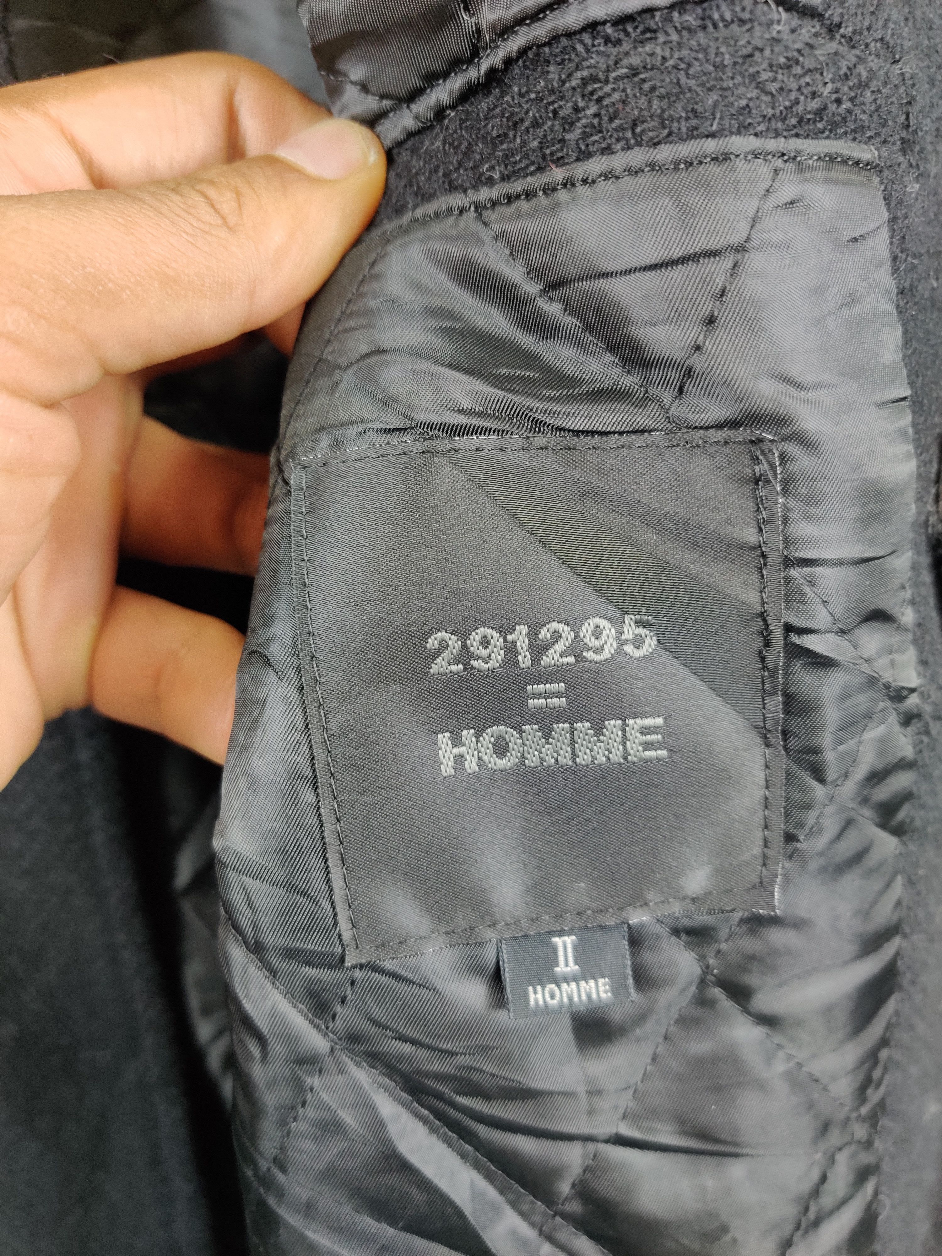 291295=Homme 291295= Homme Double Breasted Wool Coat Size US M / EU 48-50 / 2 - 11 Thumbnail