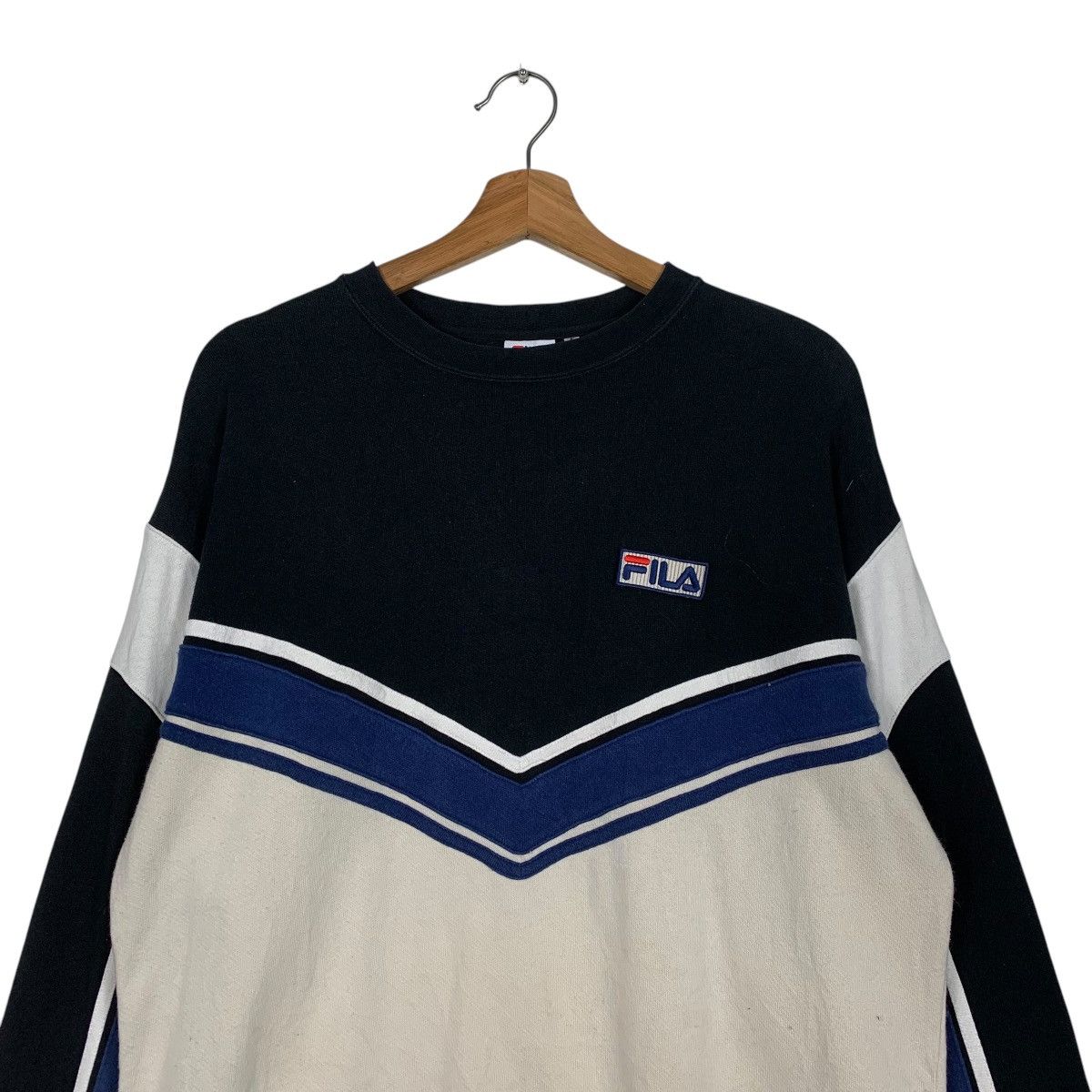 Fila Fila Color Block Sweatshirt Size US M / EU 48-50 / 2 - 2 Thumbnail