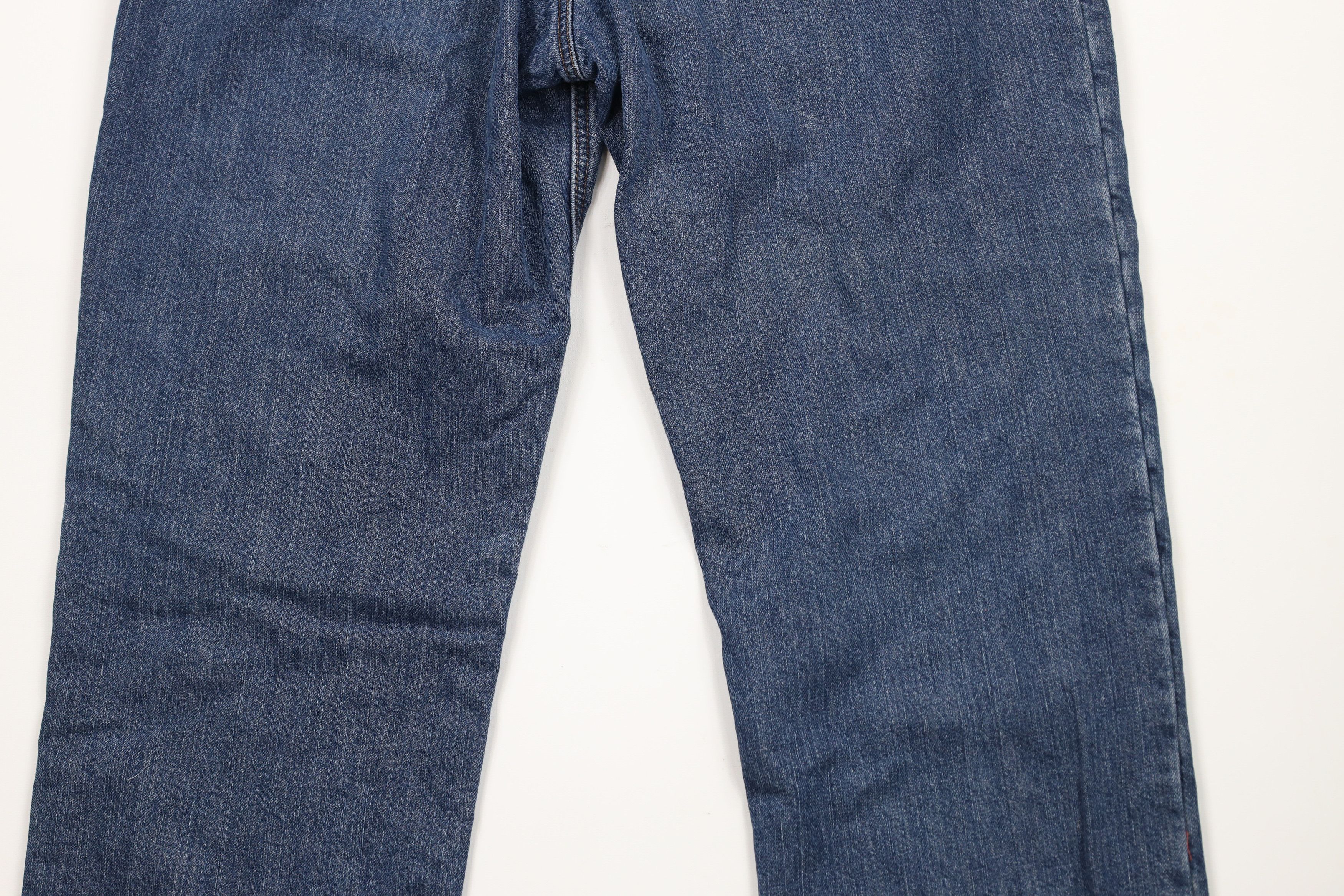 Carhartt × Vintage Vintage Carhartt Relaxed Flannel Lined Wide Leg Denim Jeans Size 38" / US 16 / IT 52 - 10 Thumbnail