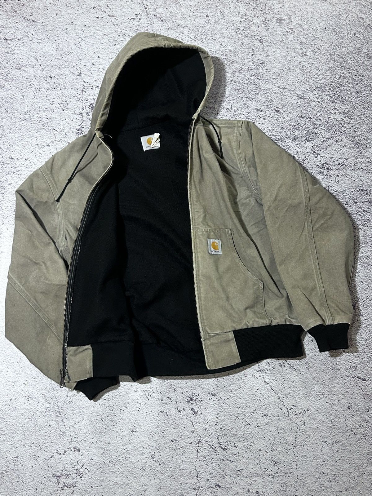 Carhartt Carhartt Detroit Work Active 80s Jacket Hooded Canvas Work Size US M / EU 48-50 / 2 - 12 Thumbnail