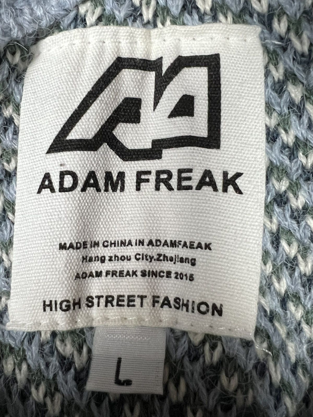 Vintage Vintage Adam Freak Avant Garde men’s size L sweater Size US L / EU 52-54 / 3 - 6 Thumbnail