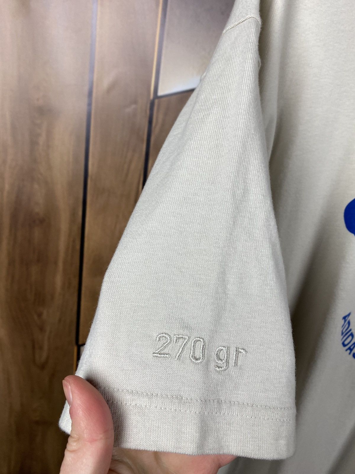 Adidas 🌺T-Shirt Adidas Blue Version Club SS-2023 270 Gr Tee🌺 Size US XL / EU 56 / 4 - 4 Thumbnail