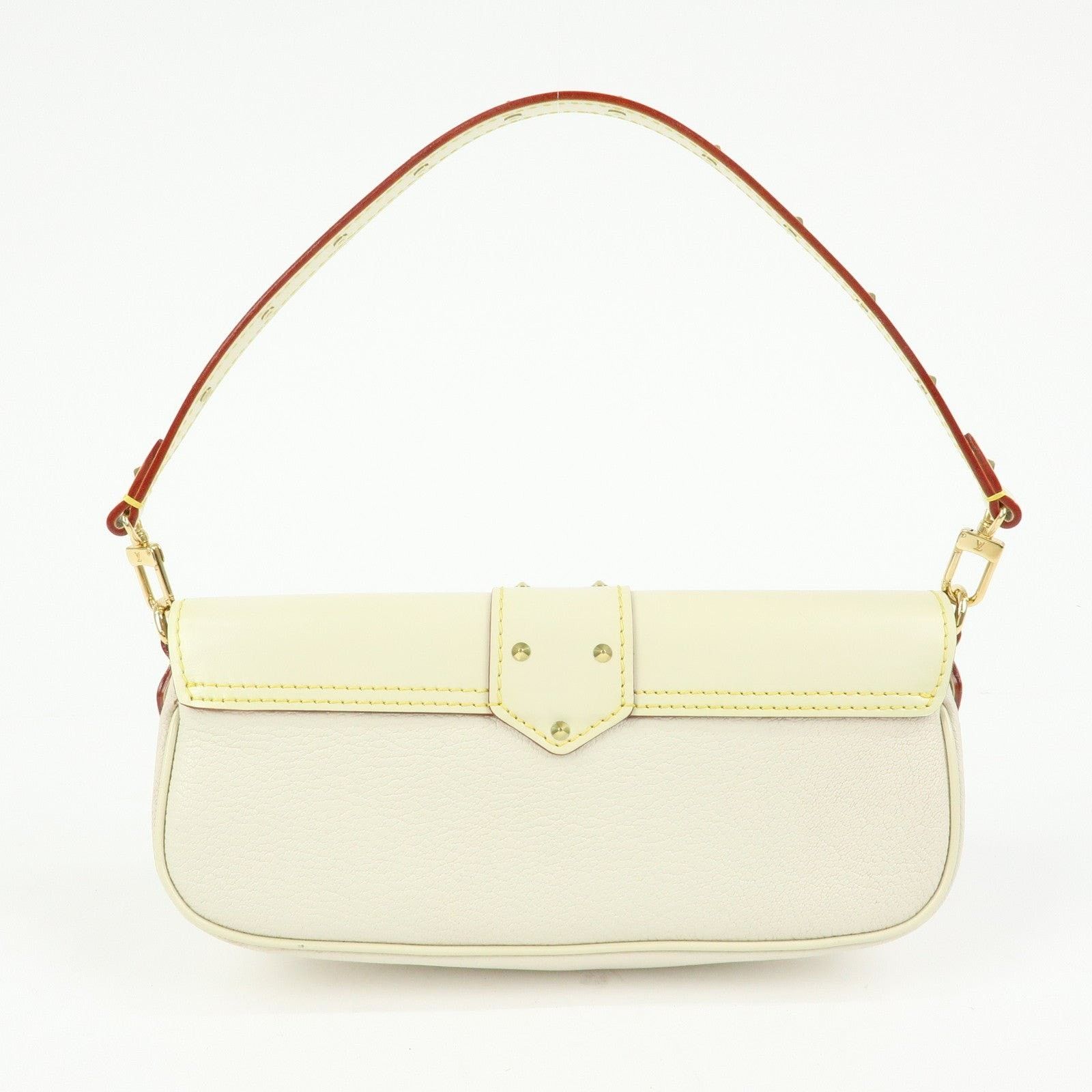 Louis Vuitton Louis Vuitton Suhali Le Precieux Leather Shoulder Bag Cream Size ONE SIZE - 2 Thumbnail