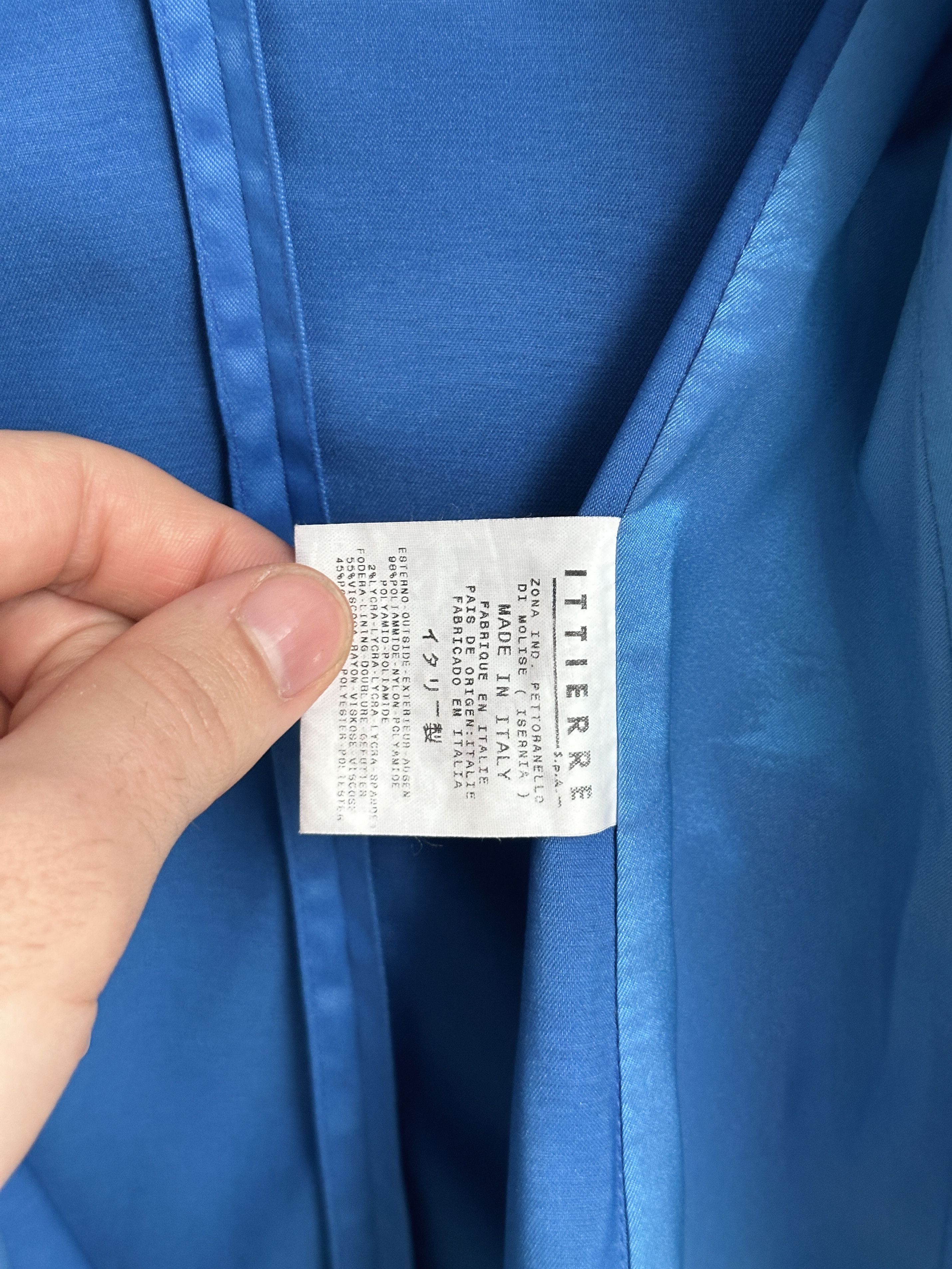 Versace Versace Jeans Couture Blue Blazer Jacket Size M / US 6-8 / IT 42-44 - 7 Thumbnail
