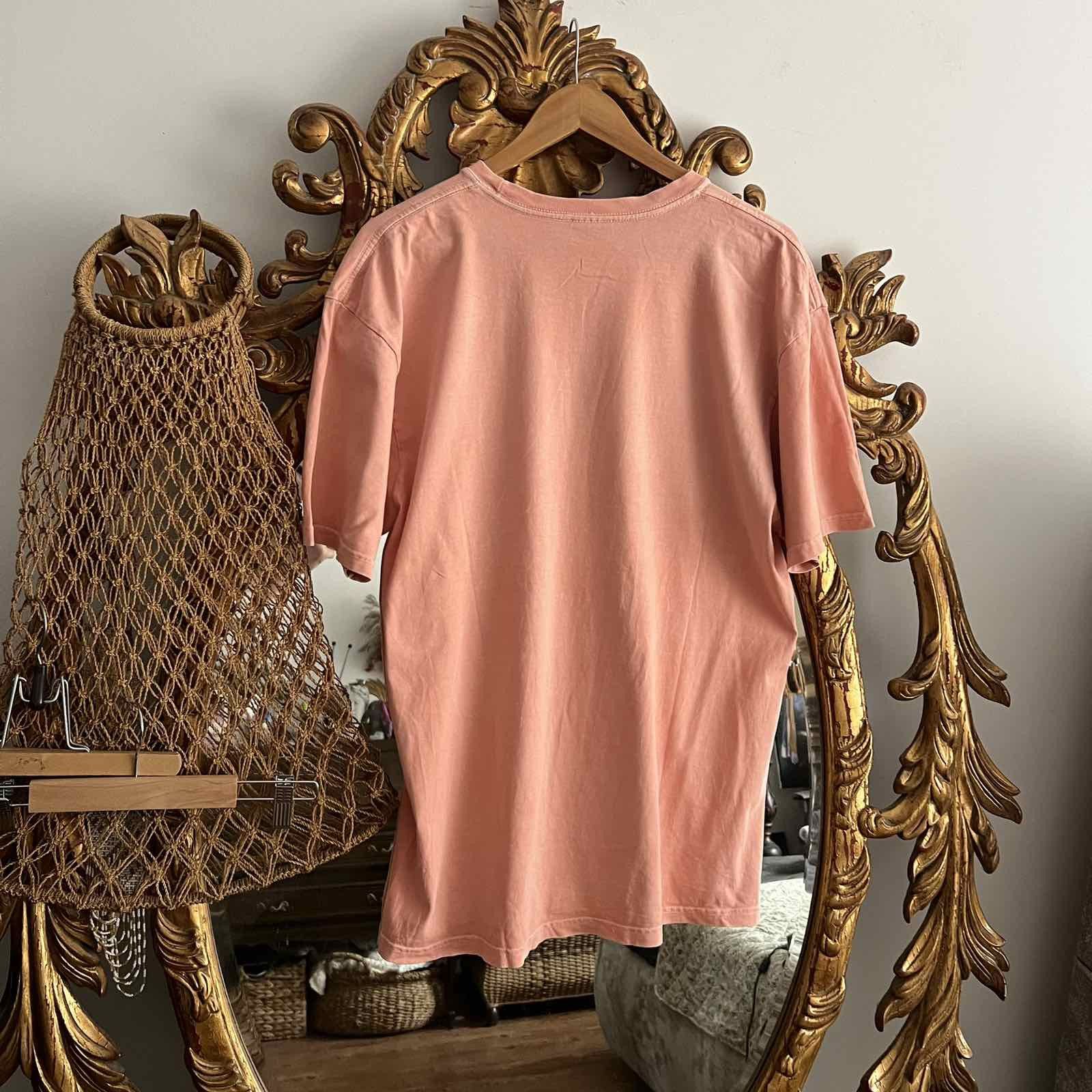 Stussy Stussy Orange Tee Sz L Size US L / EU 52-54 / 3 - 2 Thumbnail