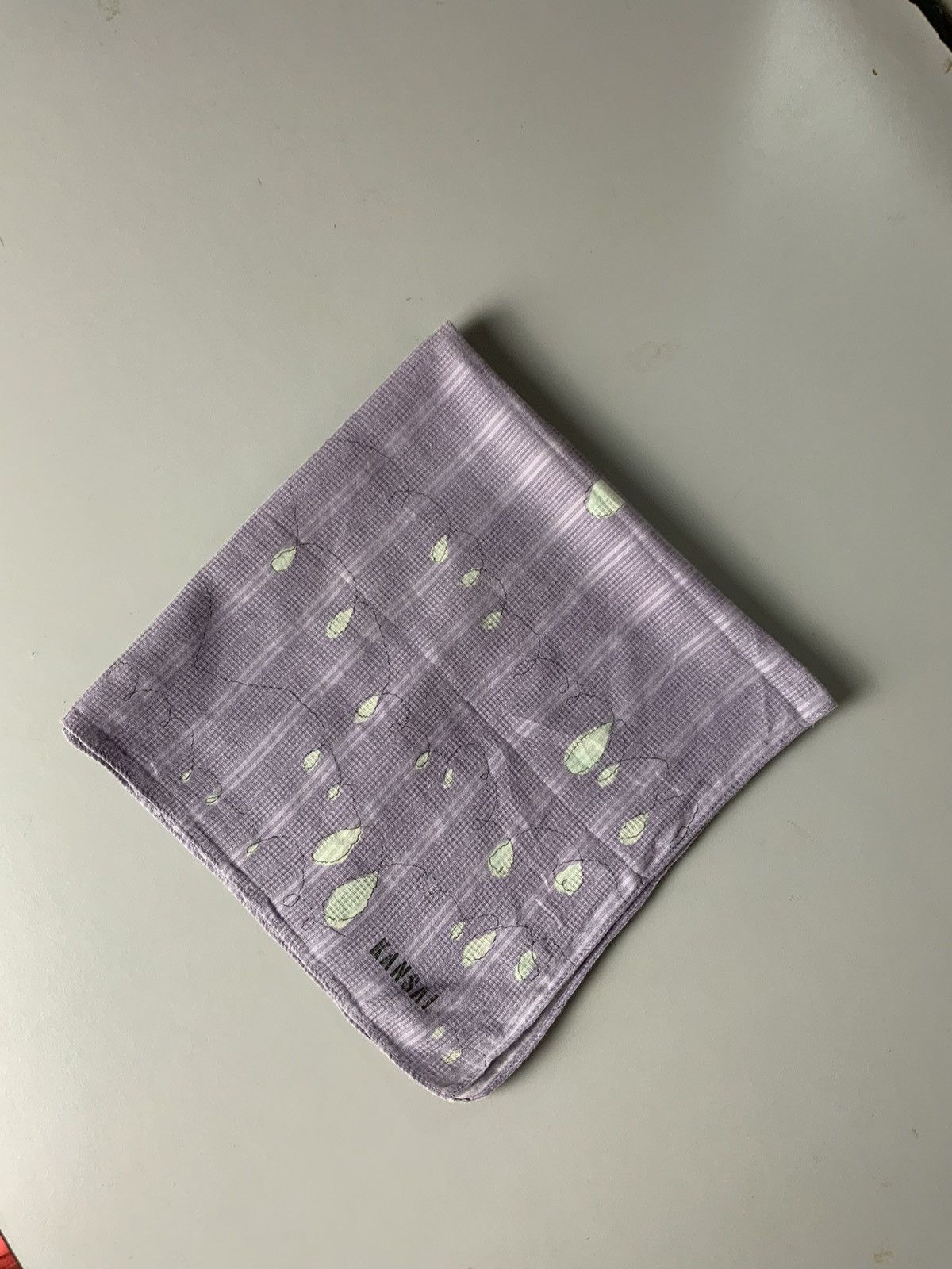 Kansai Yamamoto VintageKansai Flower Japan Bandana Handkerchief Size ONE SIZE - 3 Thumbnail