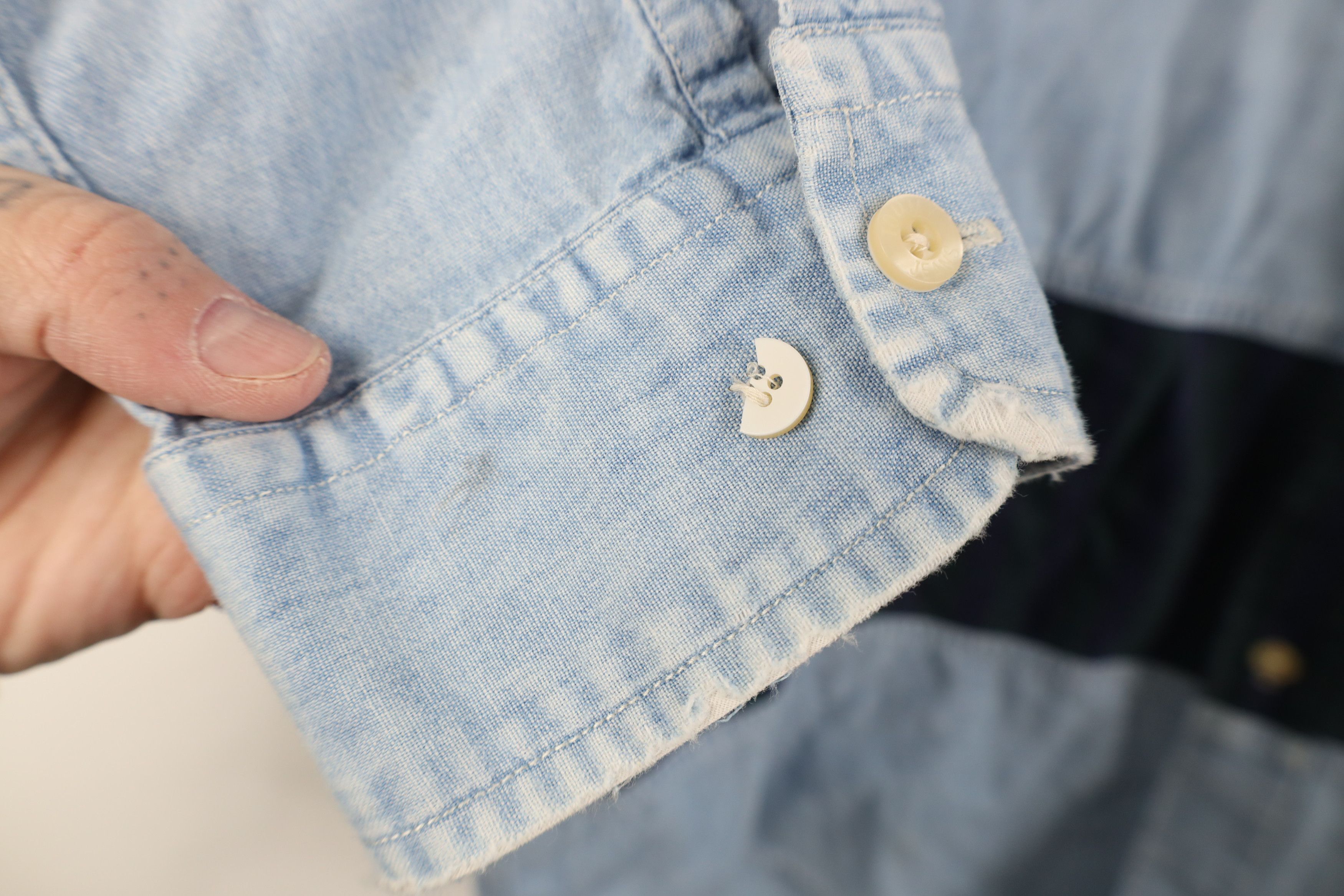 Tommy Hilfiger Vintage 90s Tommy Hilfiger Spell Out Baggy Button Down Shirt Size US M / EU 48-50 / 2 - 10 Thumbnail