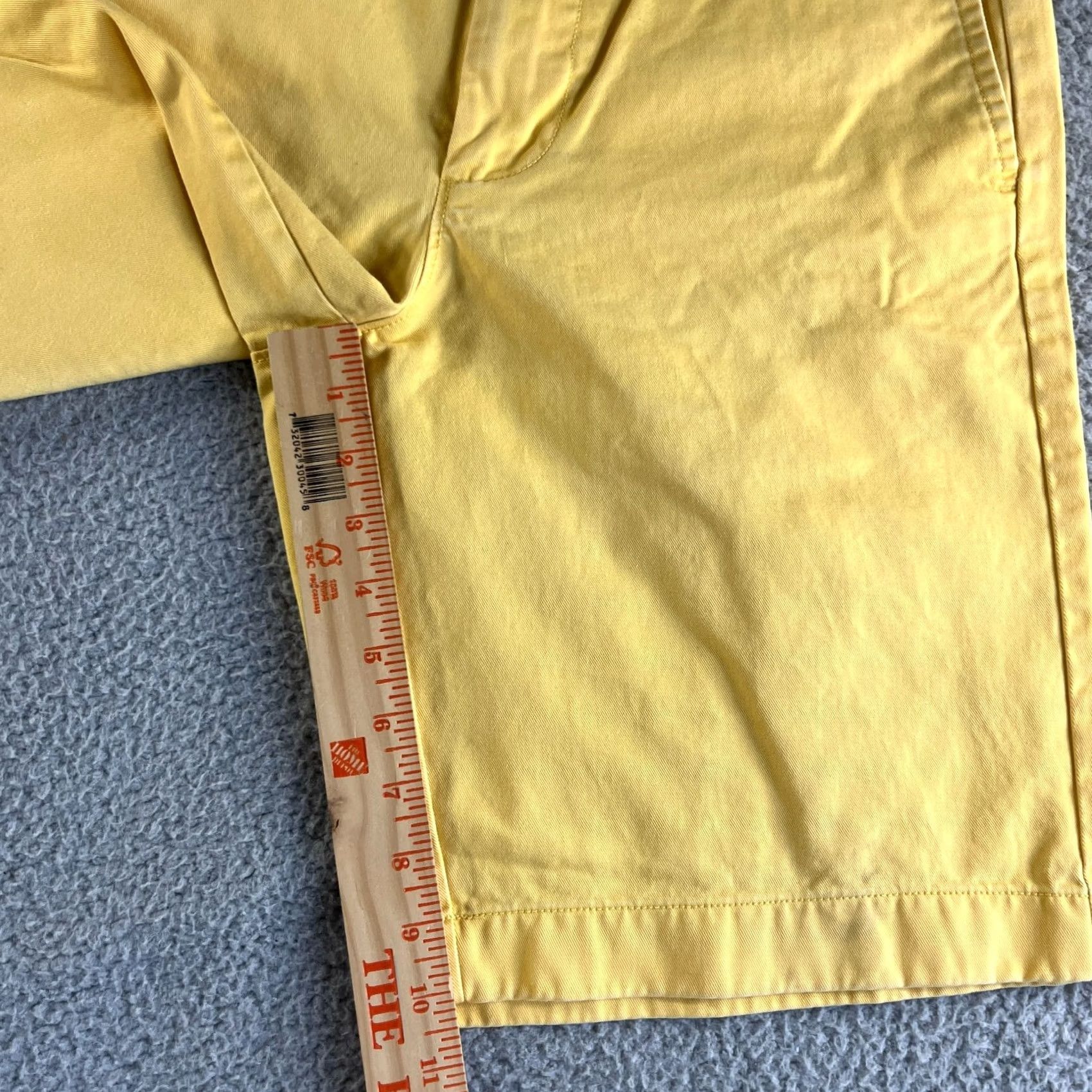 J.Crew J.CREW Shorts Mens 32 Yellow Chino Flat Front Beach Outdoor Preppy Casual Regular Inseam 10 in Size US 32 / EU 48 - 7 Thumbnail