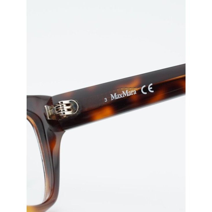 Max Mara Max Mara MM5053 052 Eyeglasses Havana 53mm Cat Eye Frame Size ONE SIZE - 7 Thumbnail