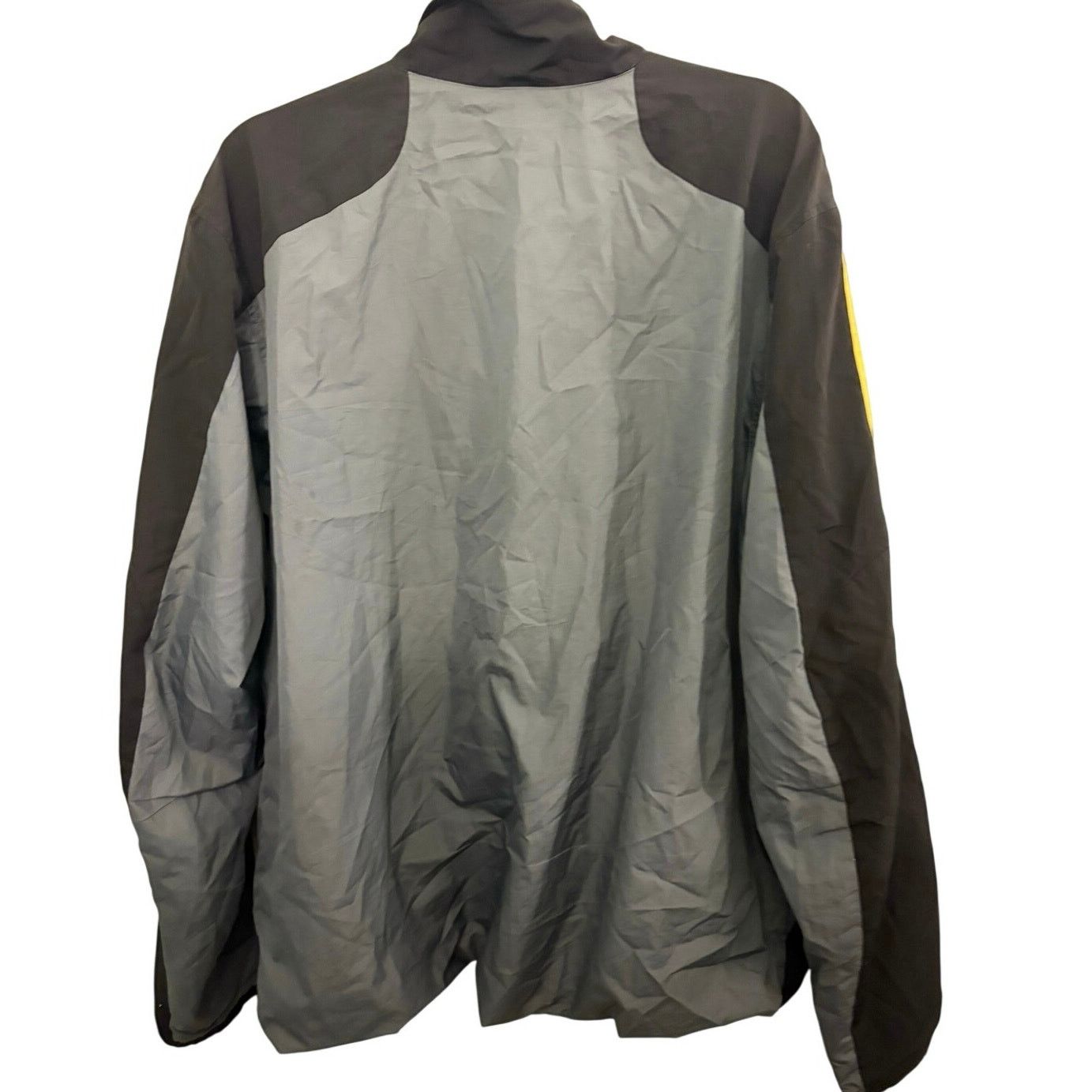 Adidas Vintage Adidas Gray and Black Windbreaker Size XL Size US XL / EU 56 / 4 - 8 Thumbnail
