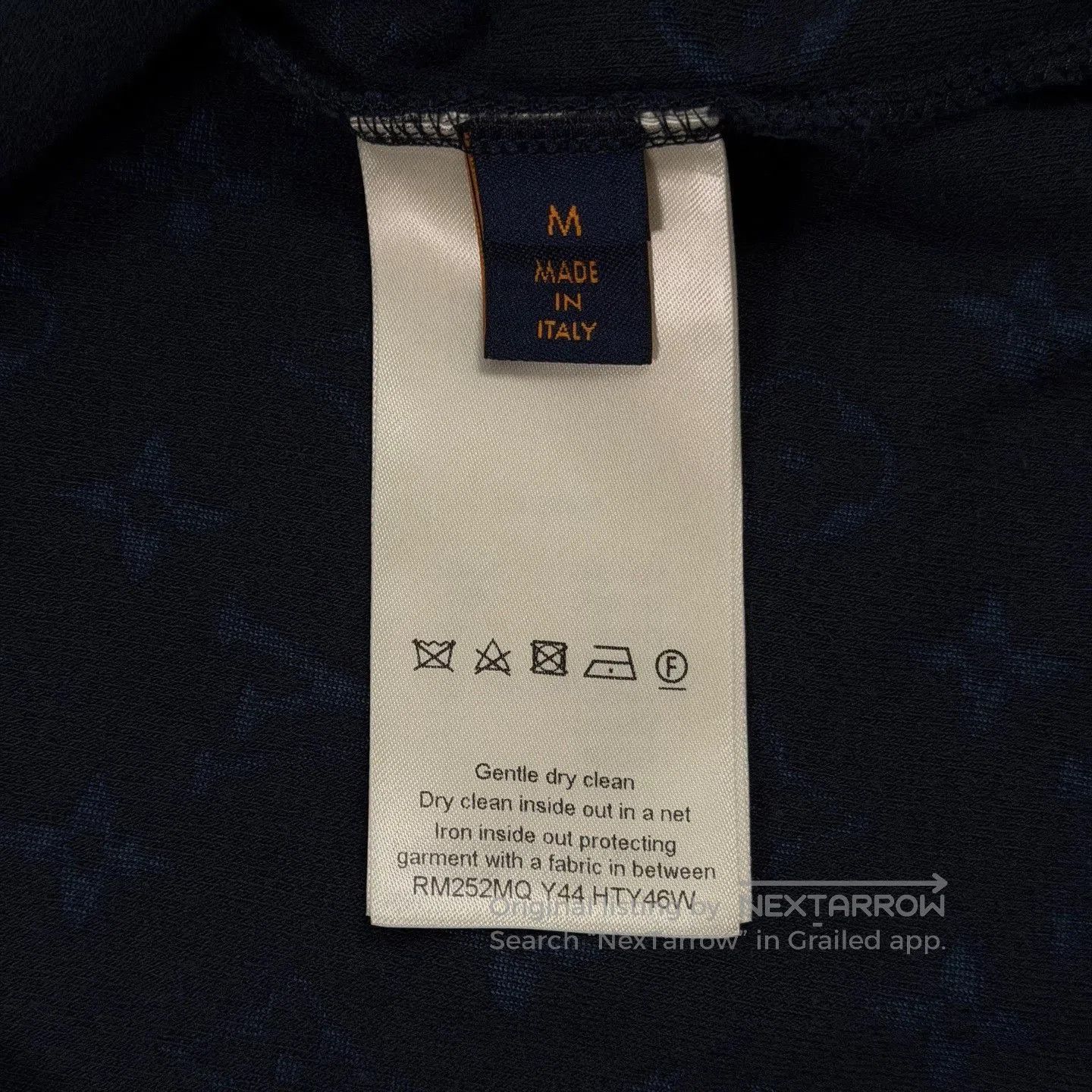 Louis Vuitton LV 25 Terry Cloth All-Over Print Navy Tee. Size US M / EU 48-50 / 2 - 7 Thumbnail