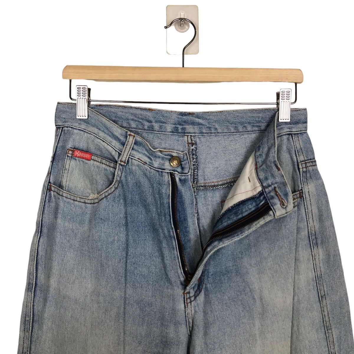 Japanese Brand VINTAGE MAGNETI MARELLI MILANO FERRARI JEANS DENIM Size US 28 / EU 44 - 8 Thumbnail