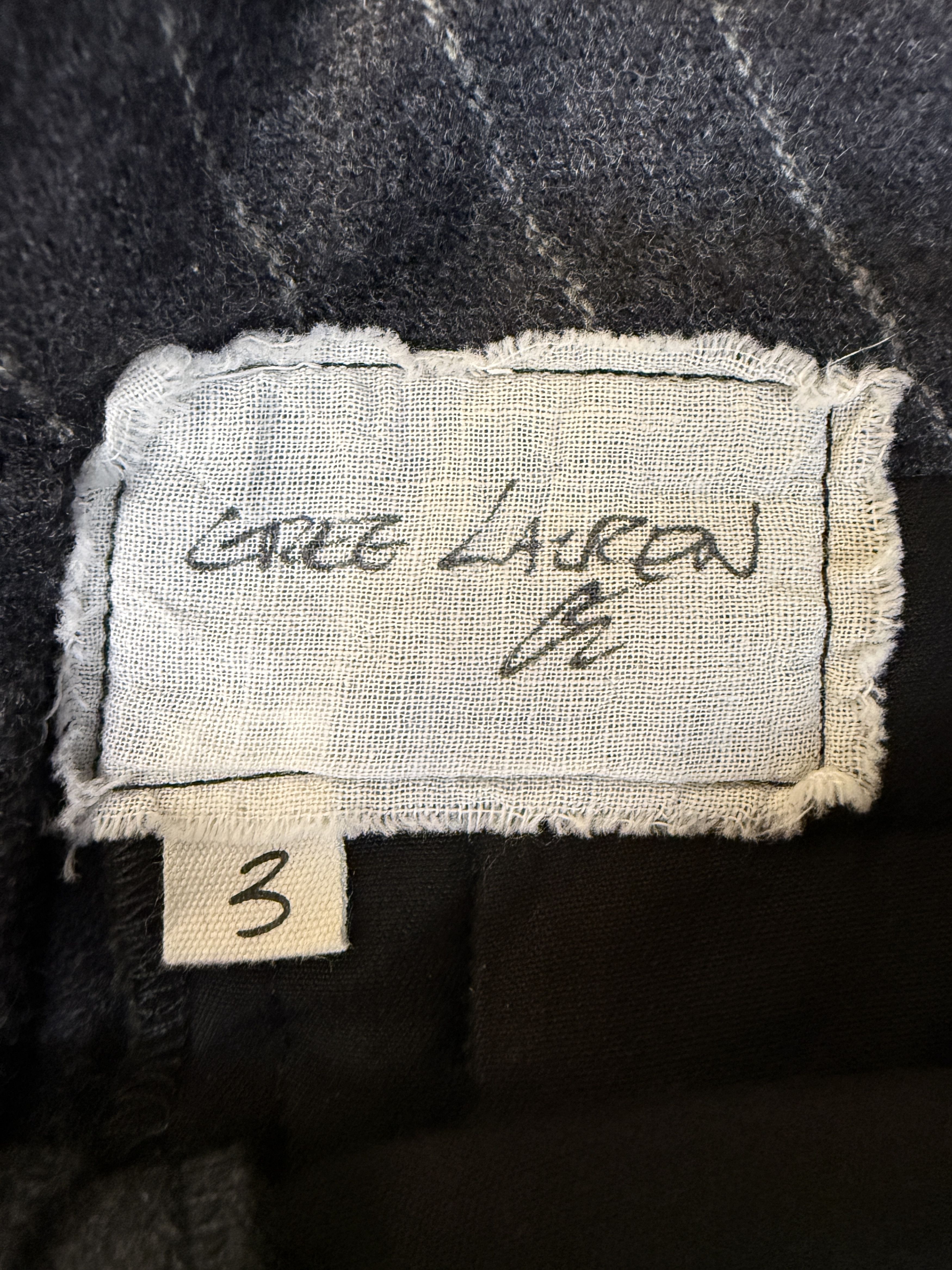 Greg Lauren $1050 Greg Lauren Pinstriped Wide-Leg Pants Size US 34 / EU 50 - 4 Thumbnail