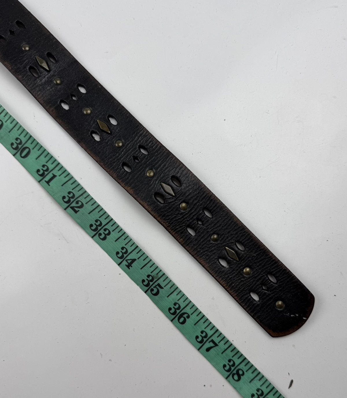 Seditionaries studded leather belt tc53 Size 34 - 7 Thumbnail