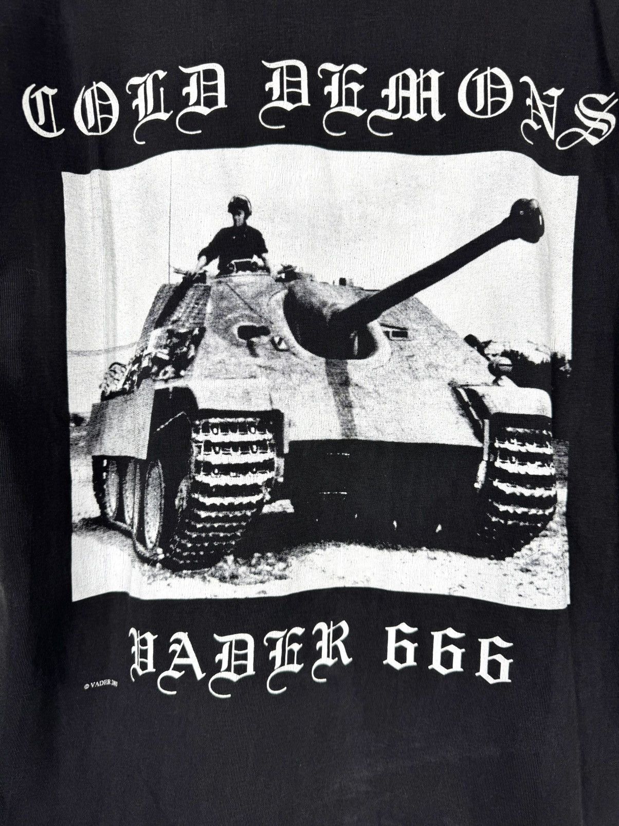 Vintage Vader 666 Cold Demons 2000 Official T-shirt Size US L / EU 52-54 / 3 - 5 Thumbnail