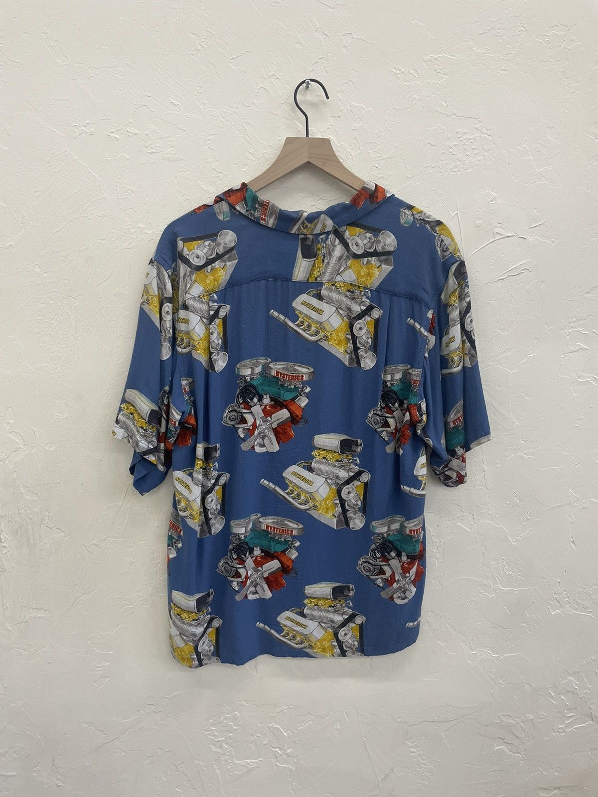 Hysteric Glamour Engine Rayon Button Up Shirt Size US M / EU 48-50 / 2 - 3 Thumbnail
