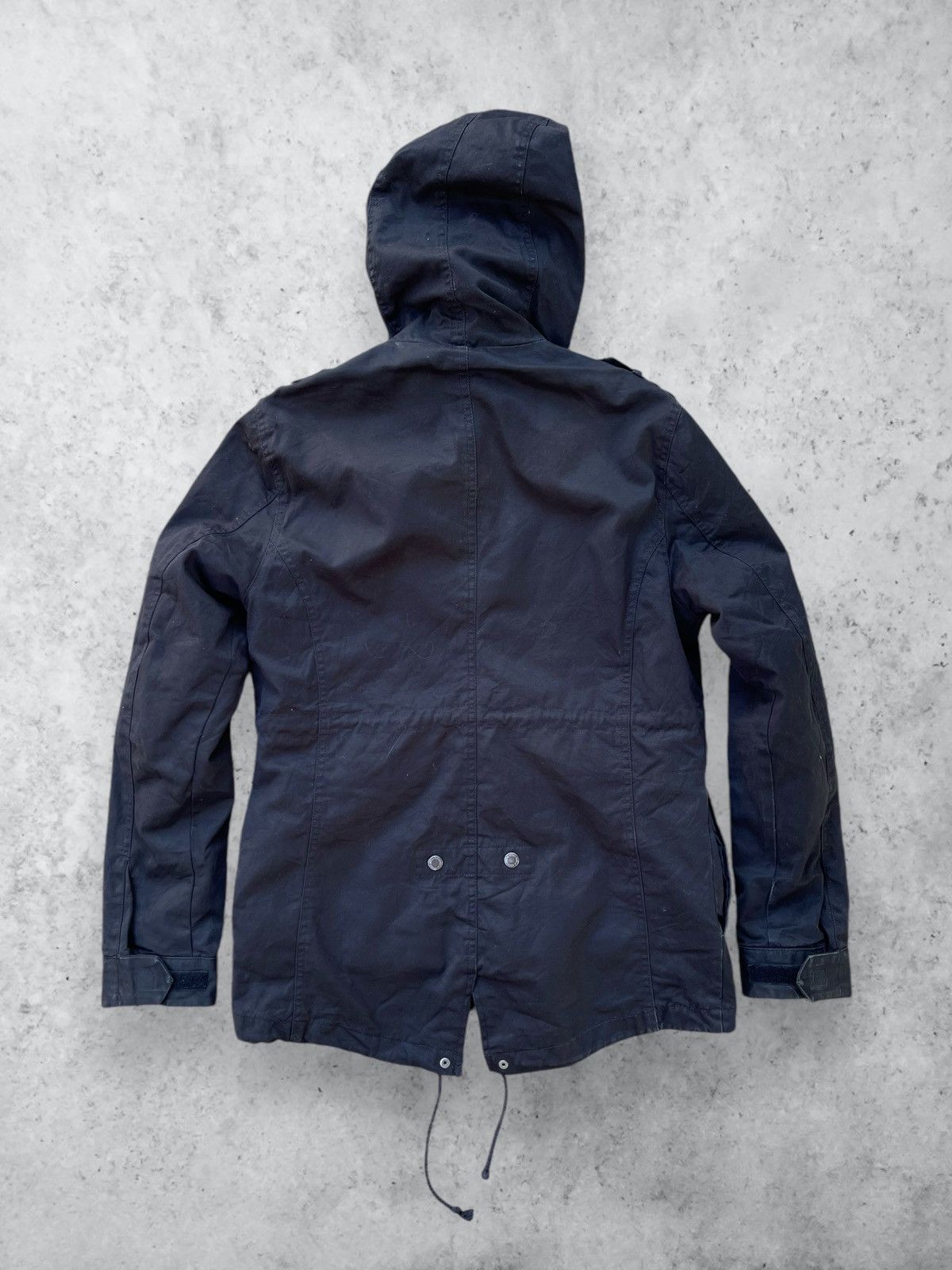 In The Attic × Japanese Brand × Le Grande Bleu (L.G.B.) 🔥Vintage In The Attic Black Survives Parka Jacket LGB Style Size US L / EU 52-54 / 3 - 5 Thumbnail