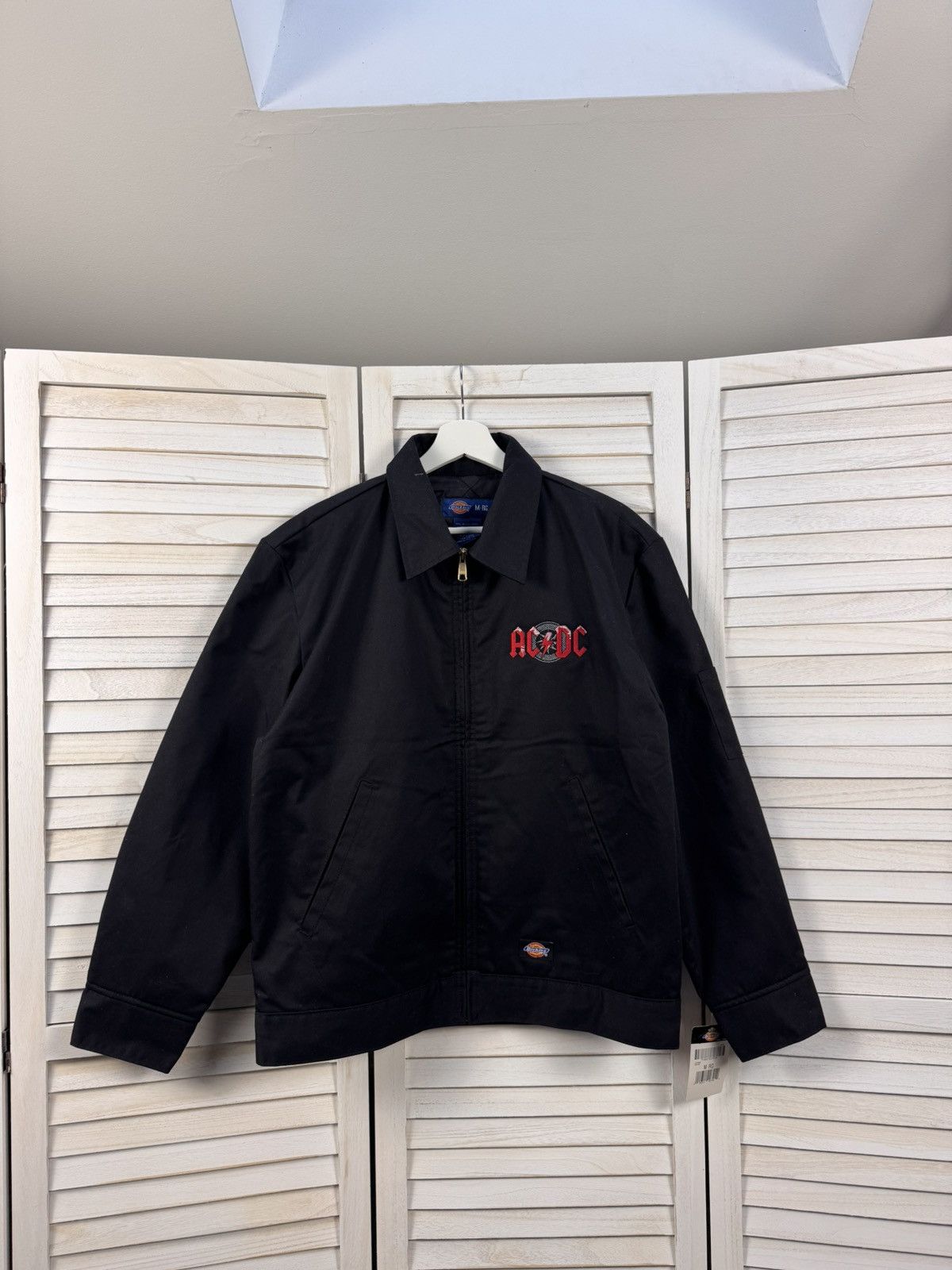 Dickies Men’s Casual Rare Work Jacket Dickies Ac/Dc Custom Big Logo Size US M / EU 48-50 / 2 - 4 Thumbnail