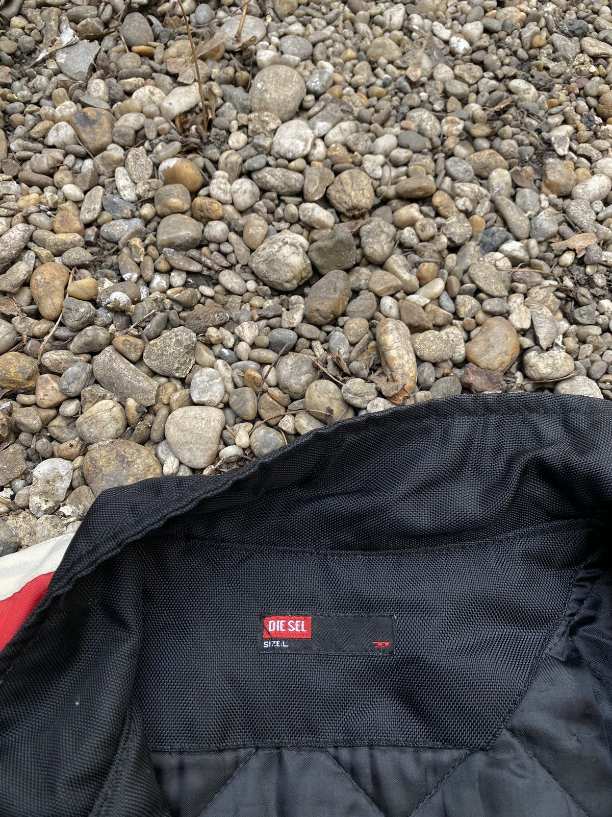 Diesel × Vintage Vintage Diesel Back Embroidered Logo Jacket Size US L / EU 52-54 / 3 - 10 Thumbnail