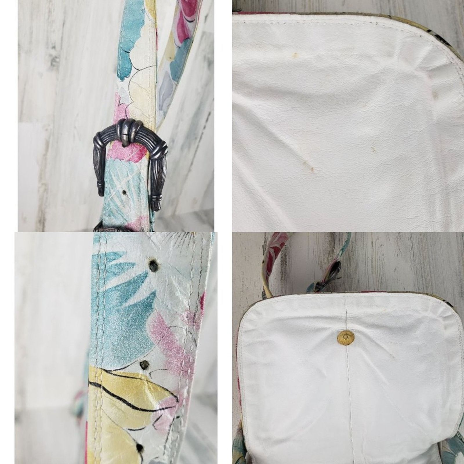 Other Viva of California Crossbody White Multicolored Floral Purse Size ONE SIZE - 5 Thumbnail