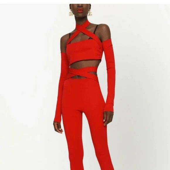 Givenchy Dolce & Gabbana halterneck cut-out top - NEW WITH TAGS Size M / US 6-8 / IT 42-44 - 6 Thumbnail