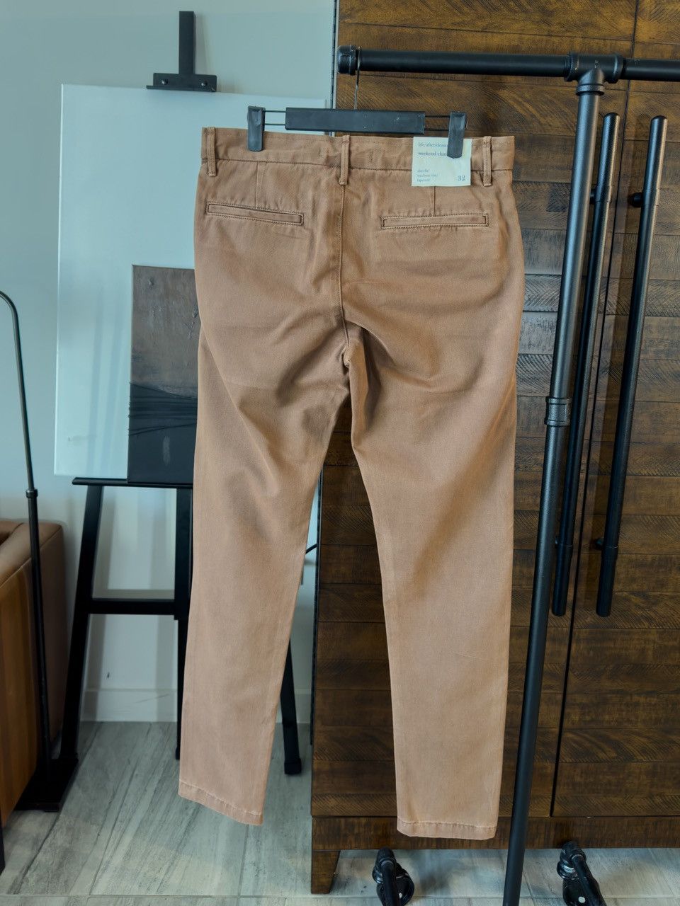 Life After Denim life/after/denim Brown Weekend Slim Fit Chino Pants - 32 Size US 32 / EU 48 - 4 Thumbnail