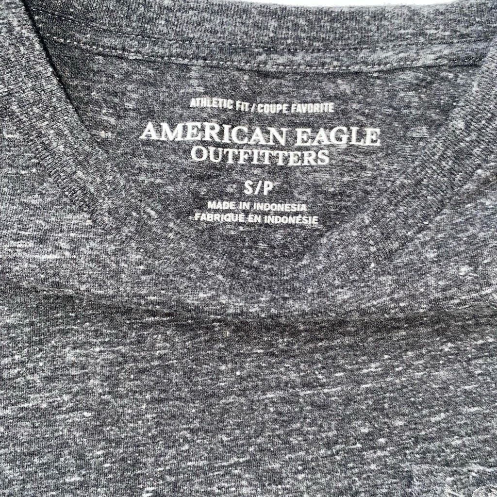 American Eagle Outfitters American Eagle Outfitters men S athletic fit short sleeve Cr Size US S / EU 44-46 / 1 - 6 Thumbnail