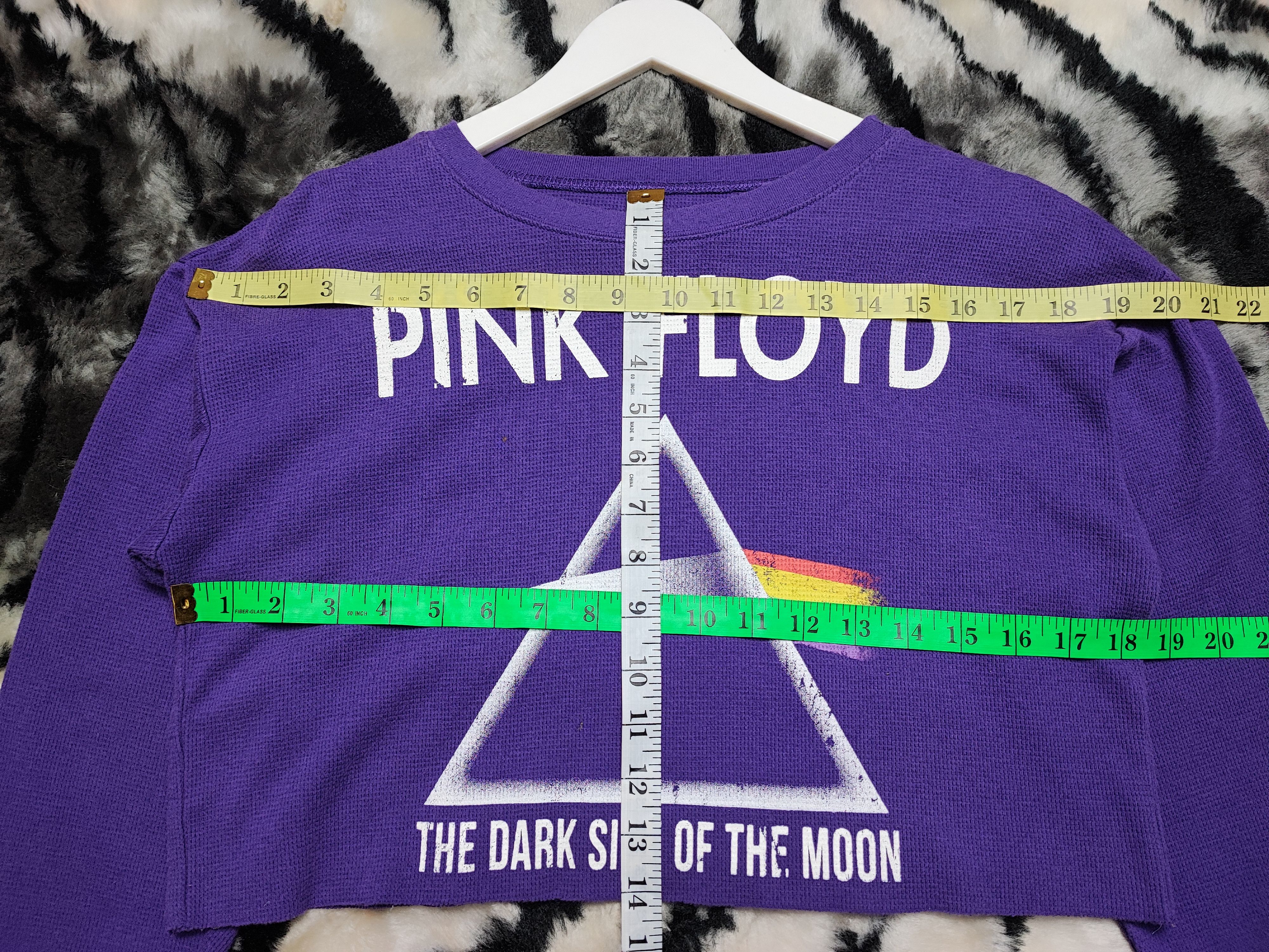 Band Tees × Pink Floyd Pink Floyd Crop Top Women Size S / US 4 / IT 40 - 10 Thumbnail
