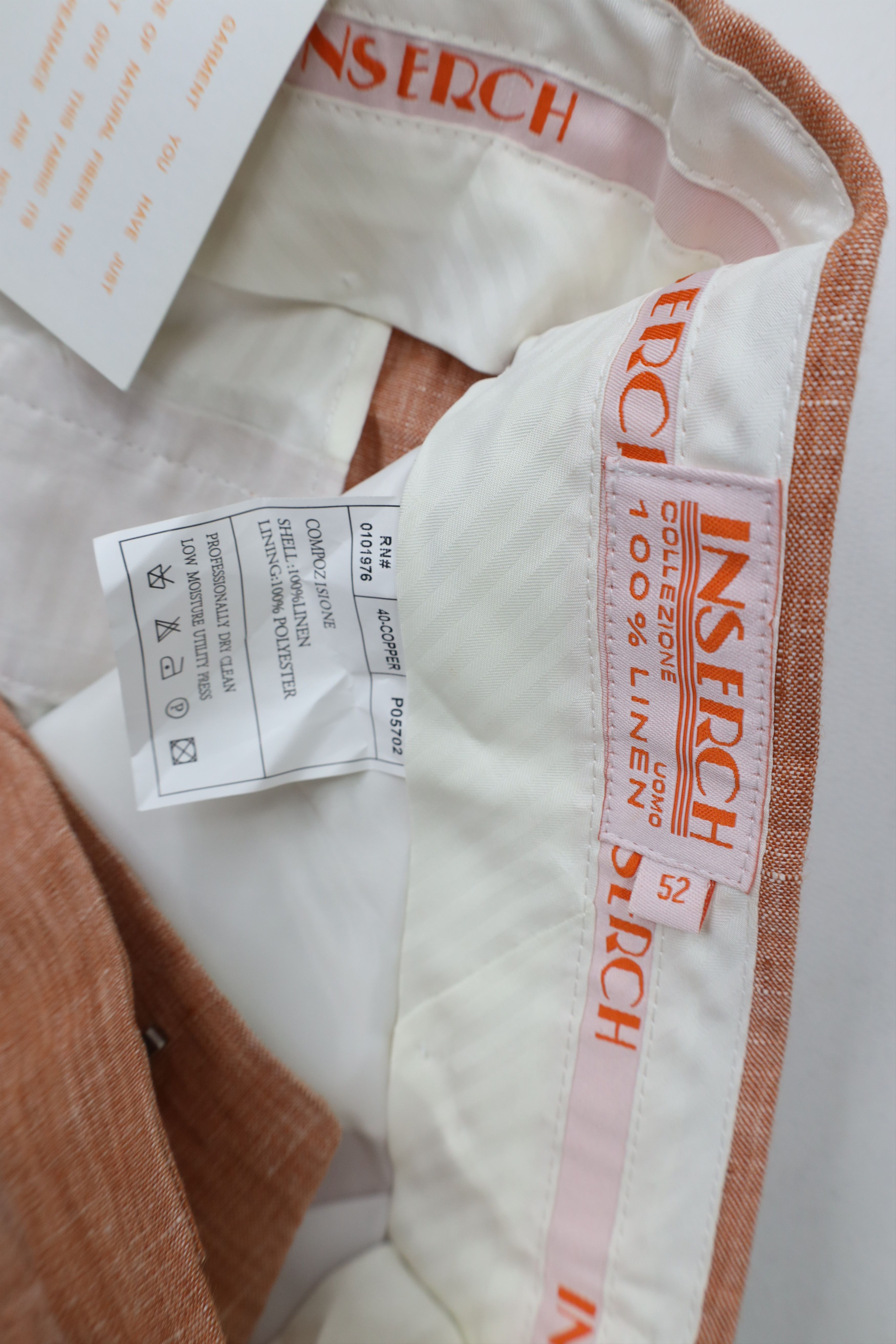 Vintage Deadstock Vintage 90s Y2K Chino Pants Heather Copper Size US 42 / EU 58 - 9 Thumbnail